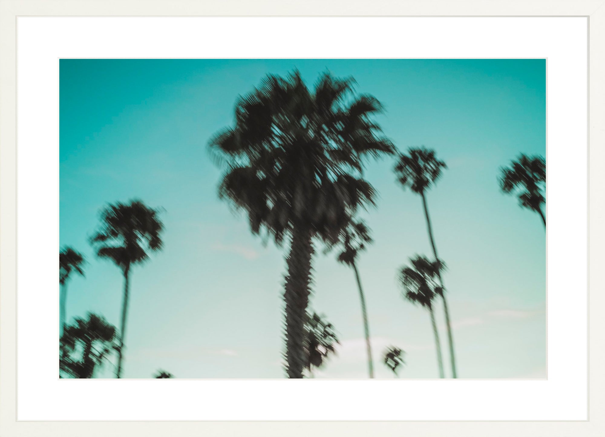 #Framed Print_24x36"_White
