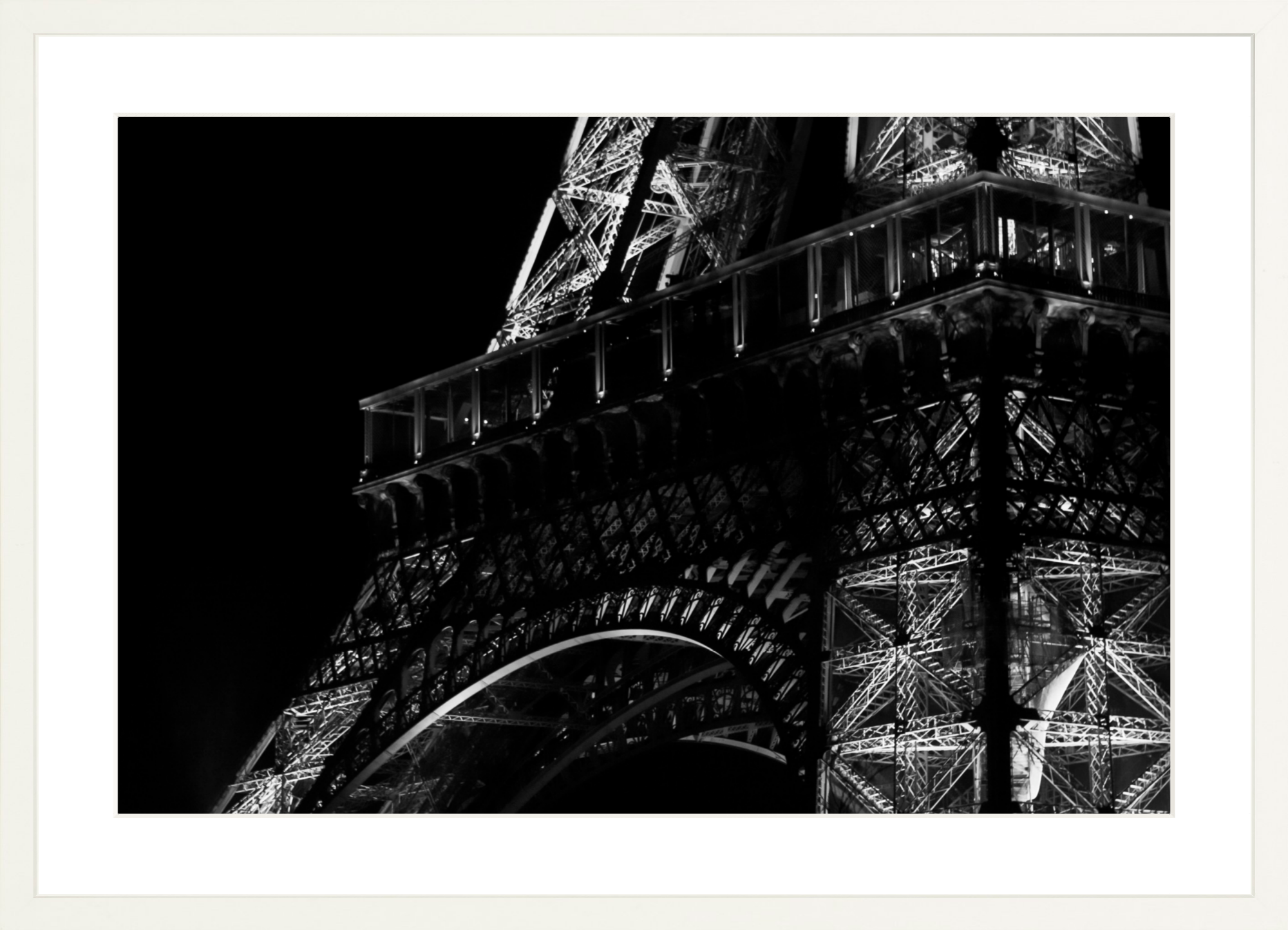 #Framed Print_24x16"_White