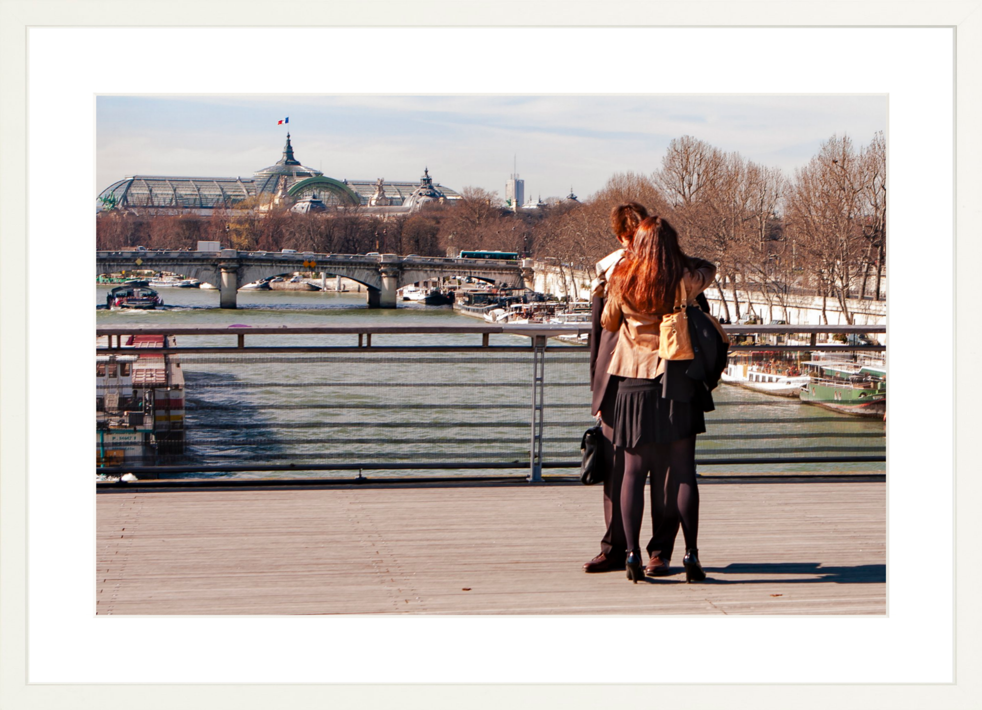 #Framed Print_24x16"_White