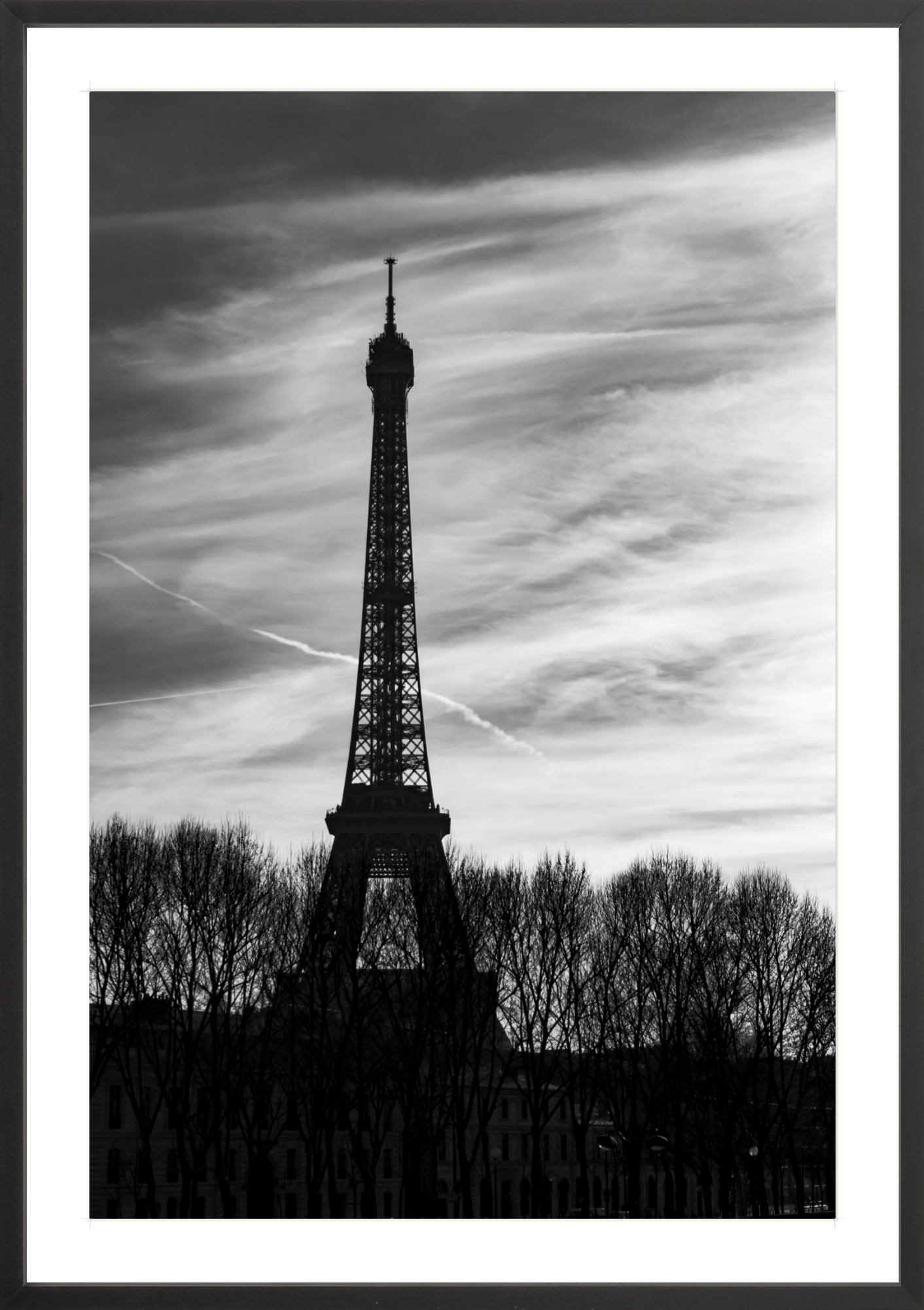 #Framed Print_24x36"_Black