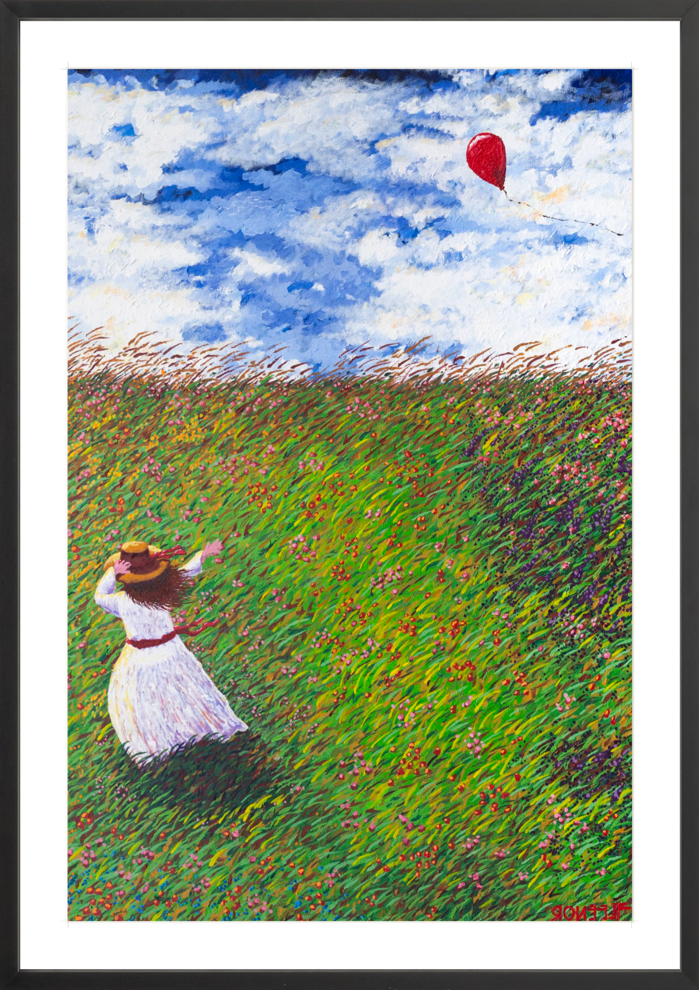 #Framed Print_24x36"_Black