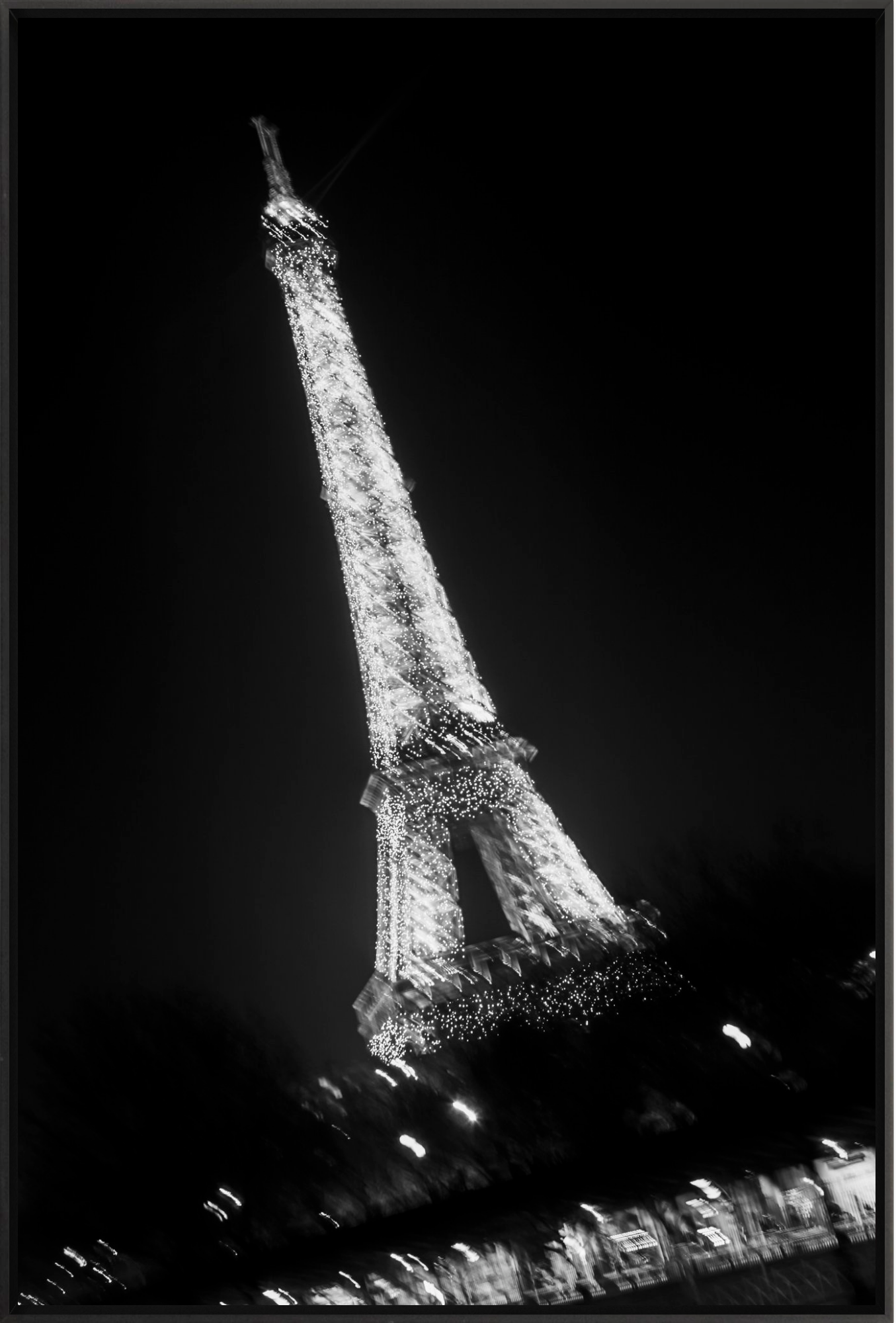 #Framed Canvas_24x36"_Black
