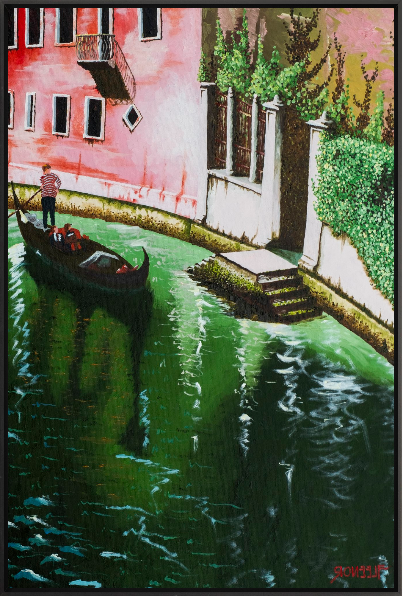 #Framed Canvas_24x36"_Black