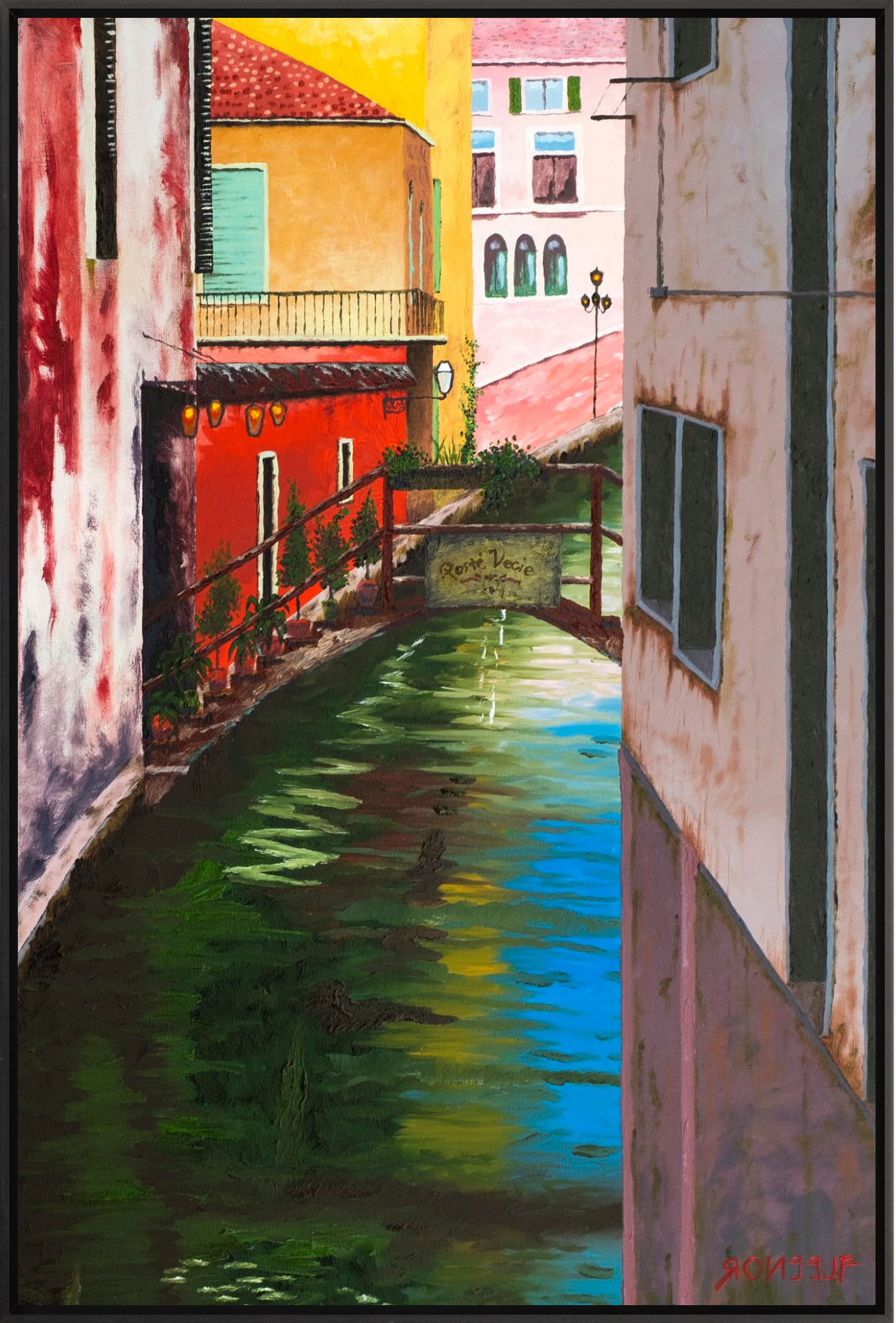#Framed Canvas_24x36"_Black