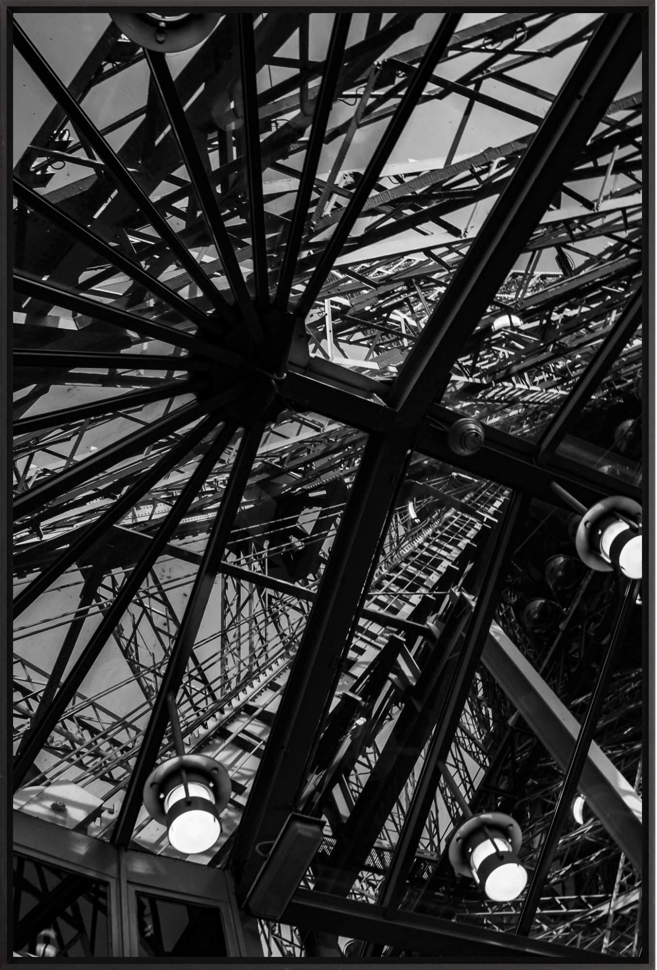 #Framed Canvas_24x36"_Black