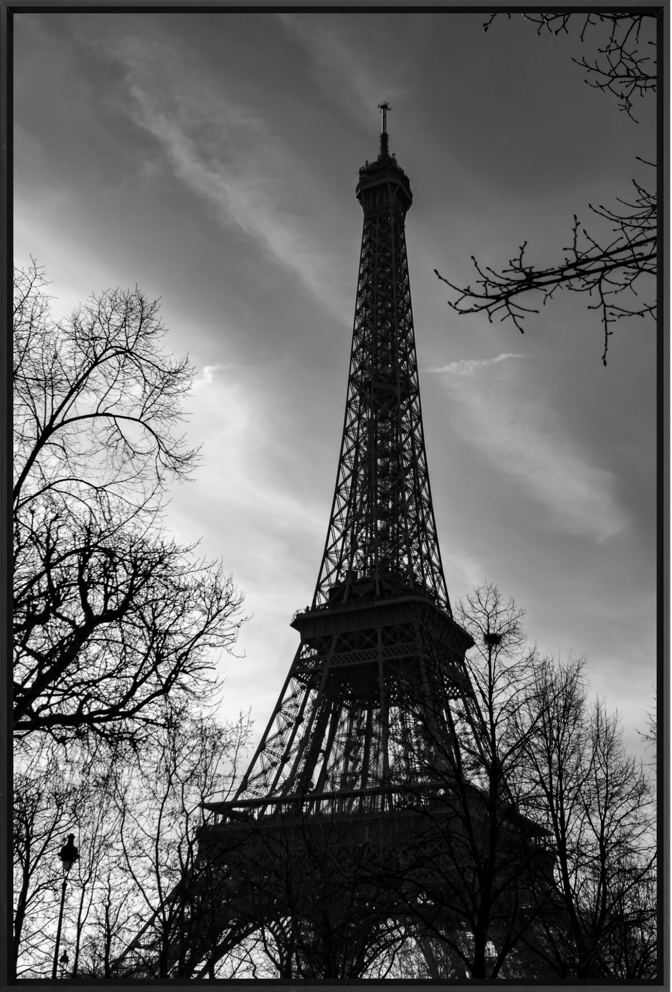 #Framed Canvas_24x36"_Black