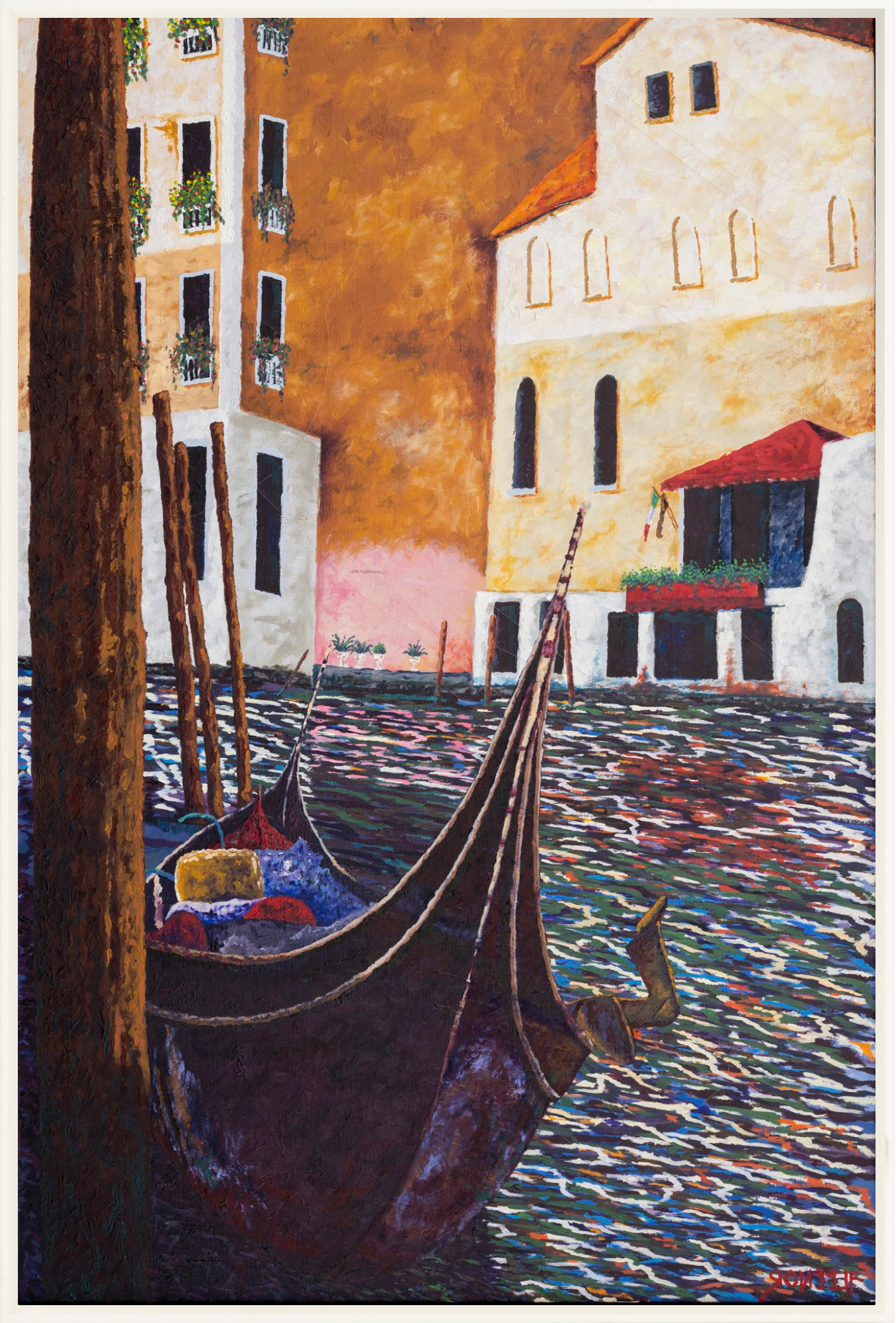 #Framed Canvas_24x36"_White