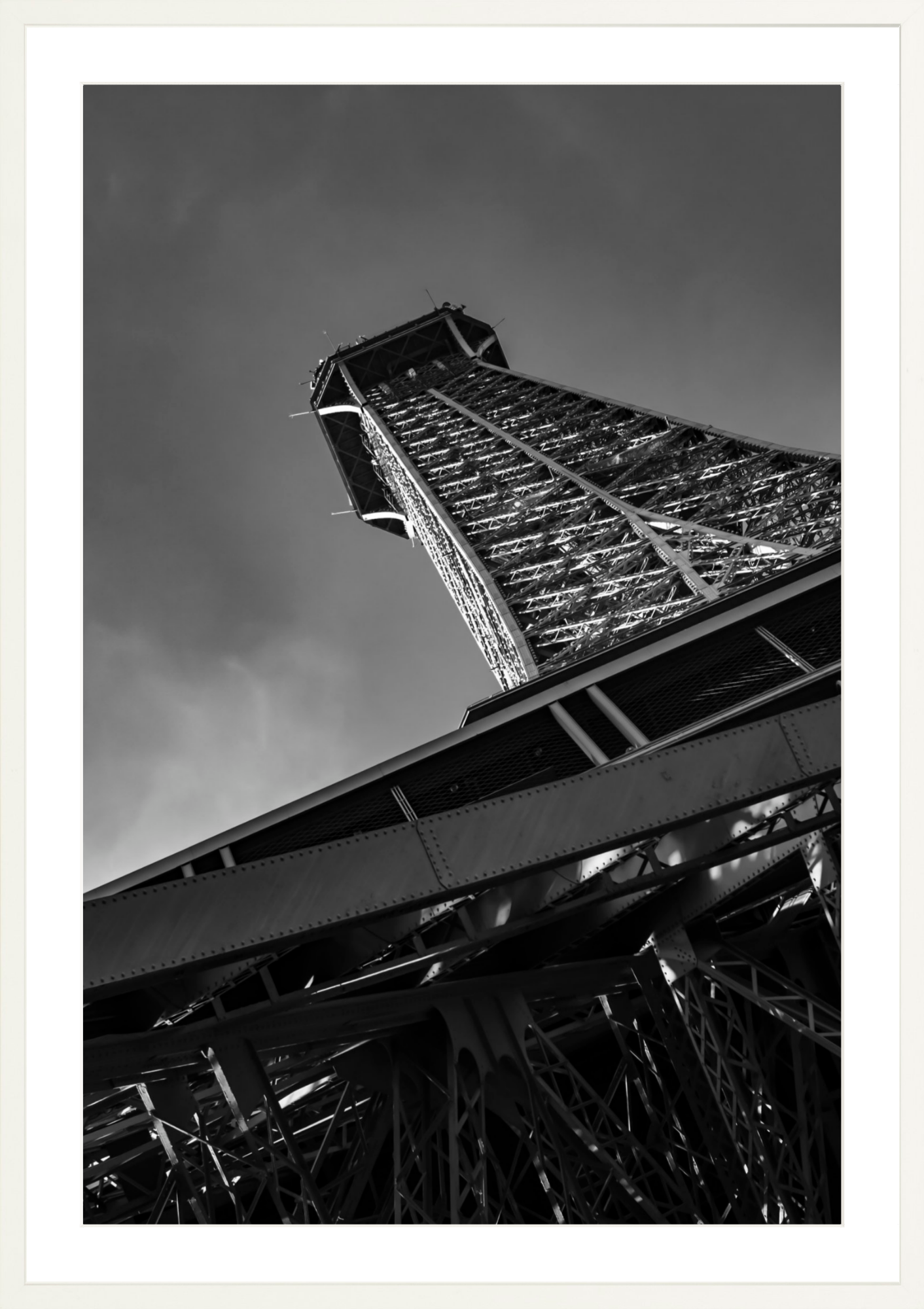 #Framed Print_24x36"_White