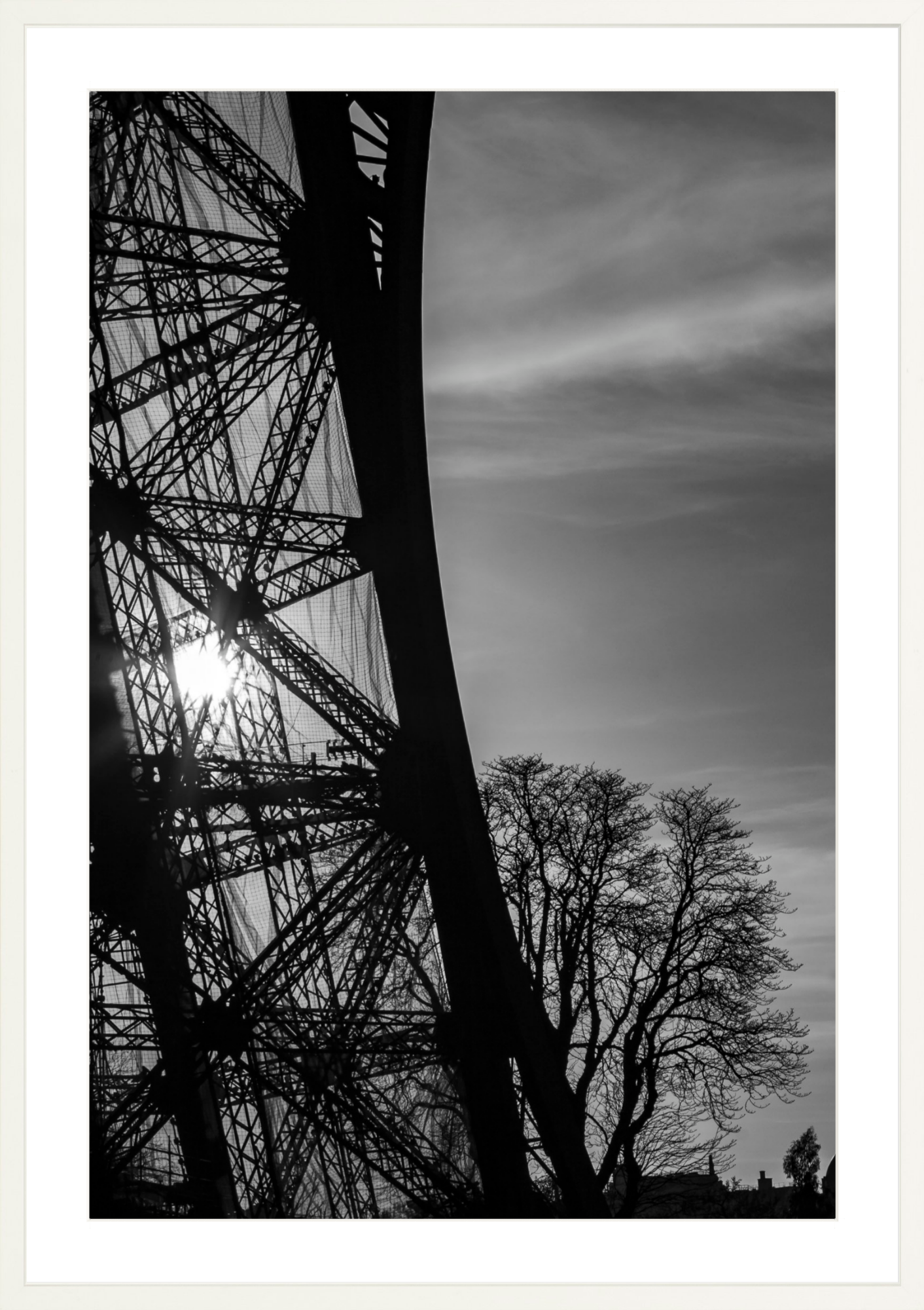 #Framed Print_24x36"_White