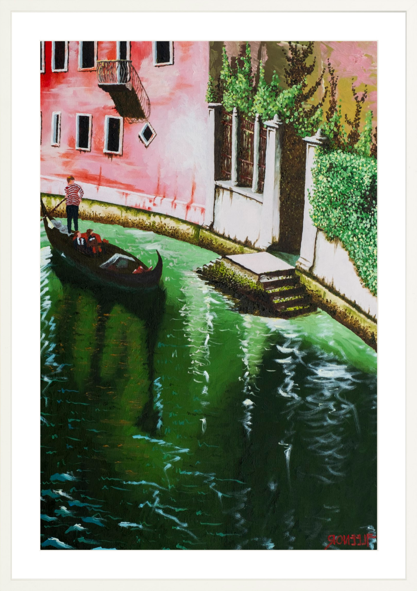 #Framed Print_24x36"_White