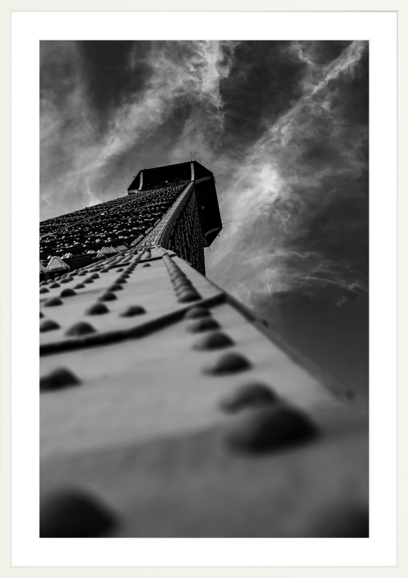 #Framed Print_24x36"_White