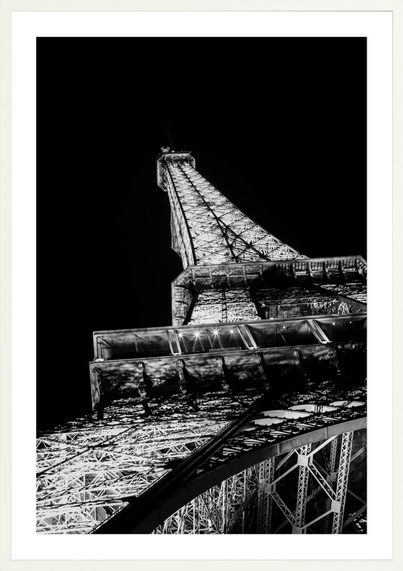 #Framed Print_24x36"_White
