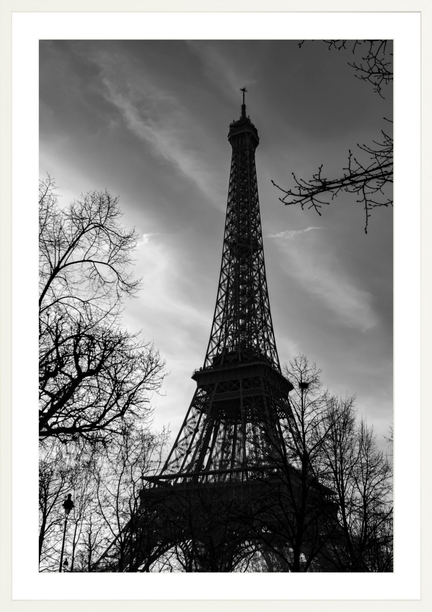 #Framed Print_24x36"_White
