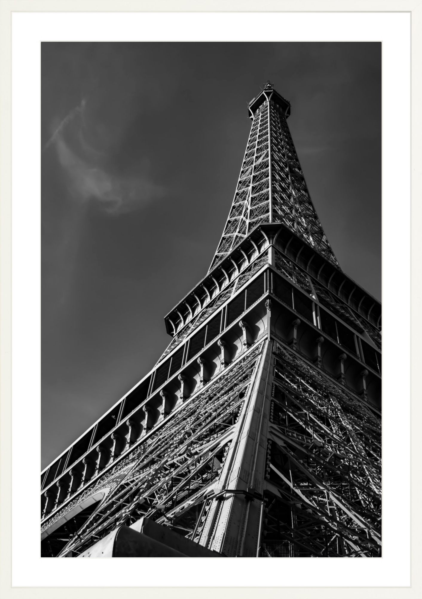 #Framed Print_24x36"_White