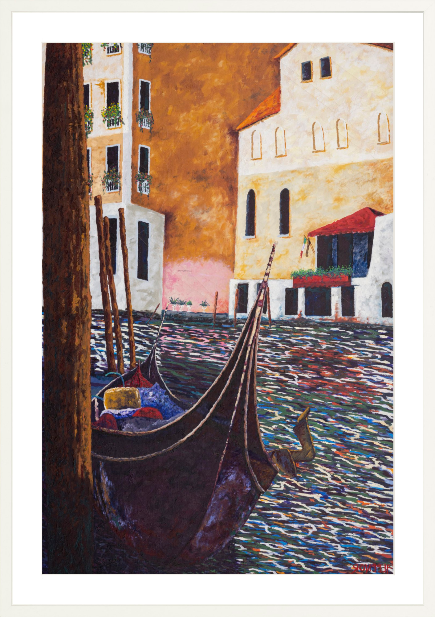 #Framed Print_24x36"_White