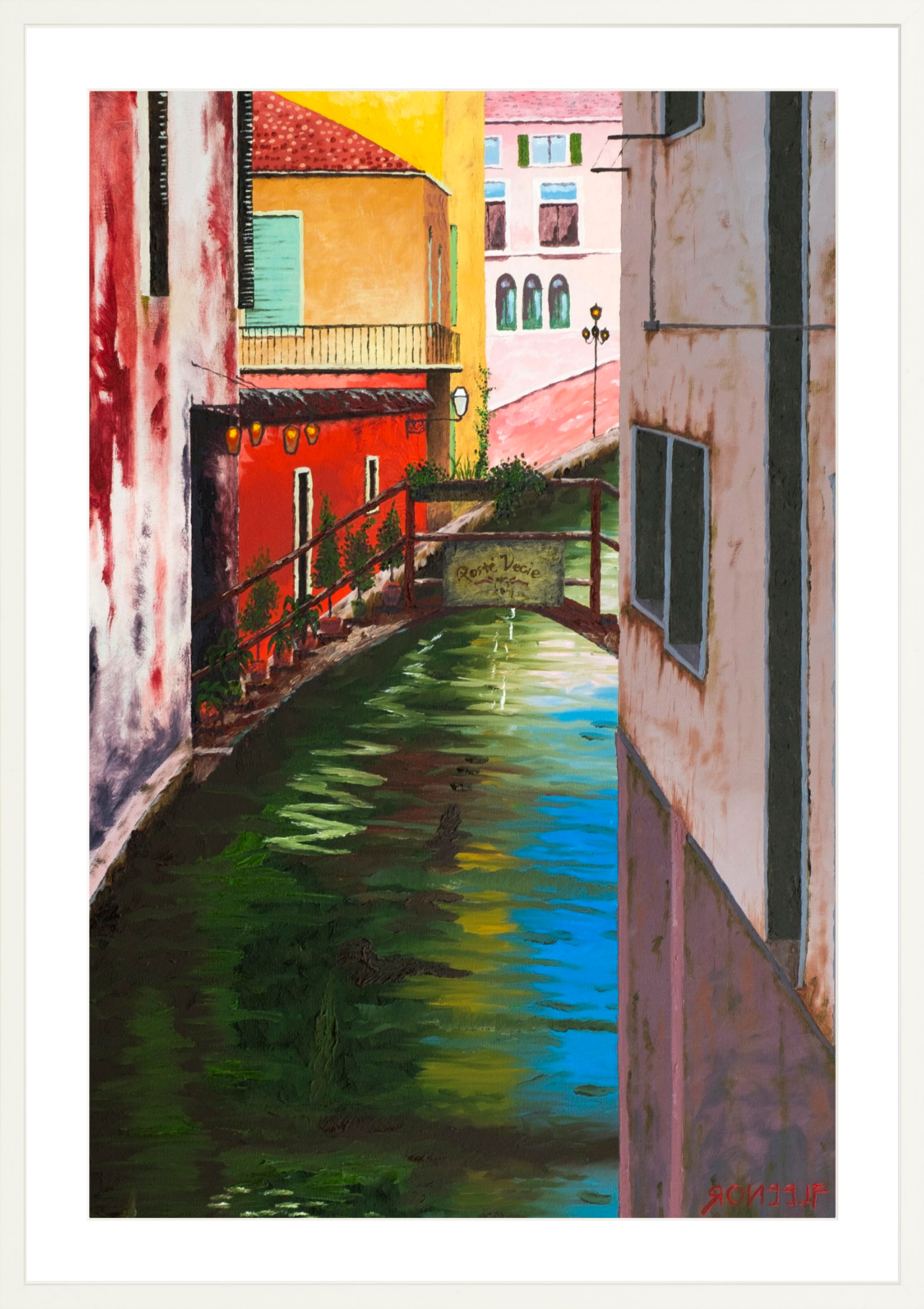 #Framed Print_24x36"_White