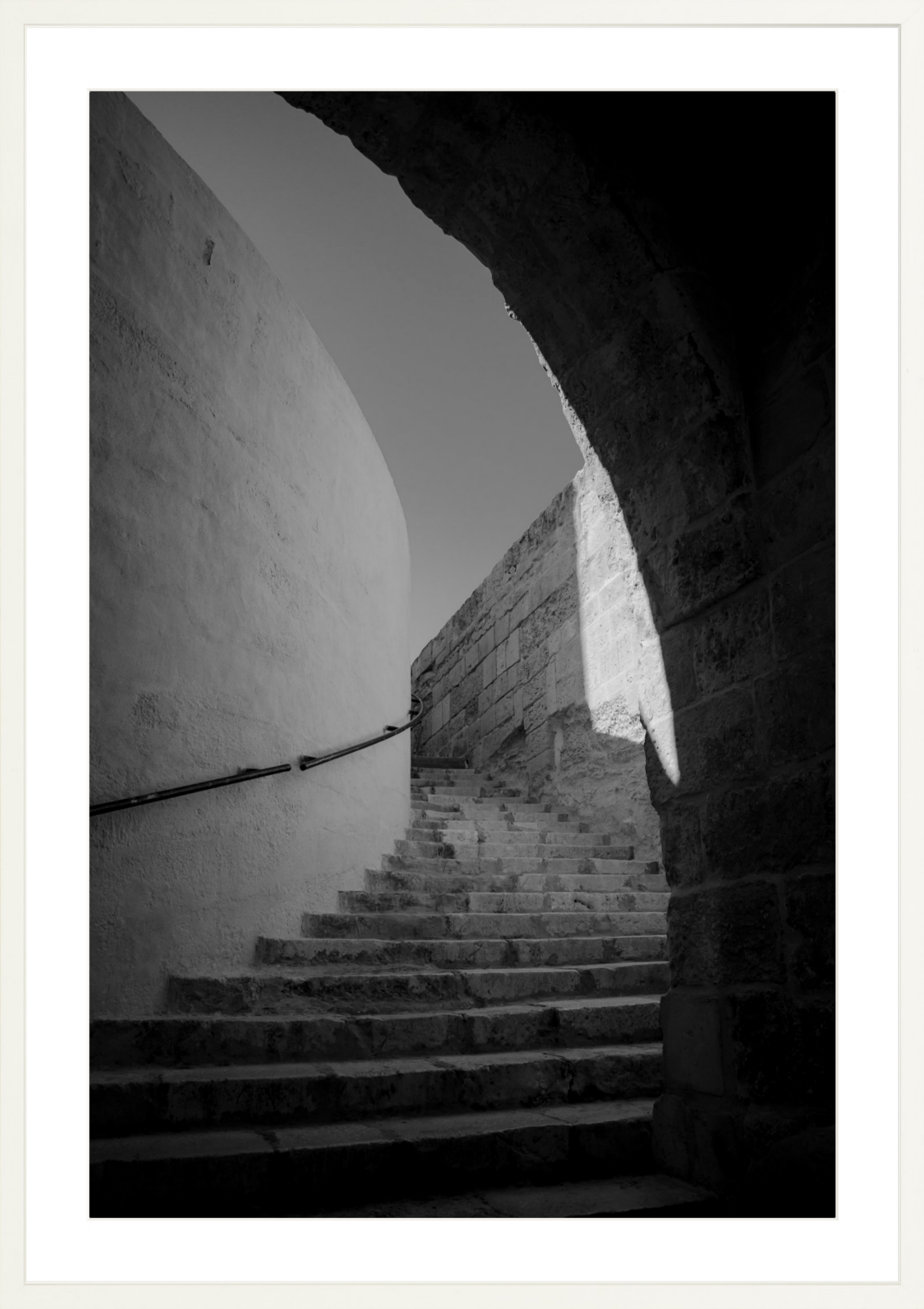 #Framed Print_24x36"_White
