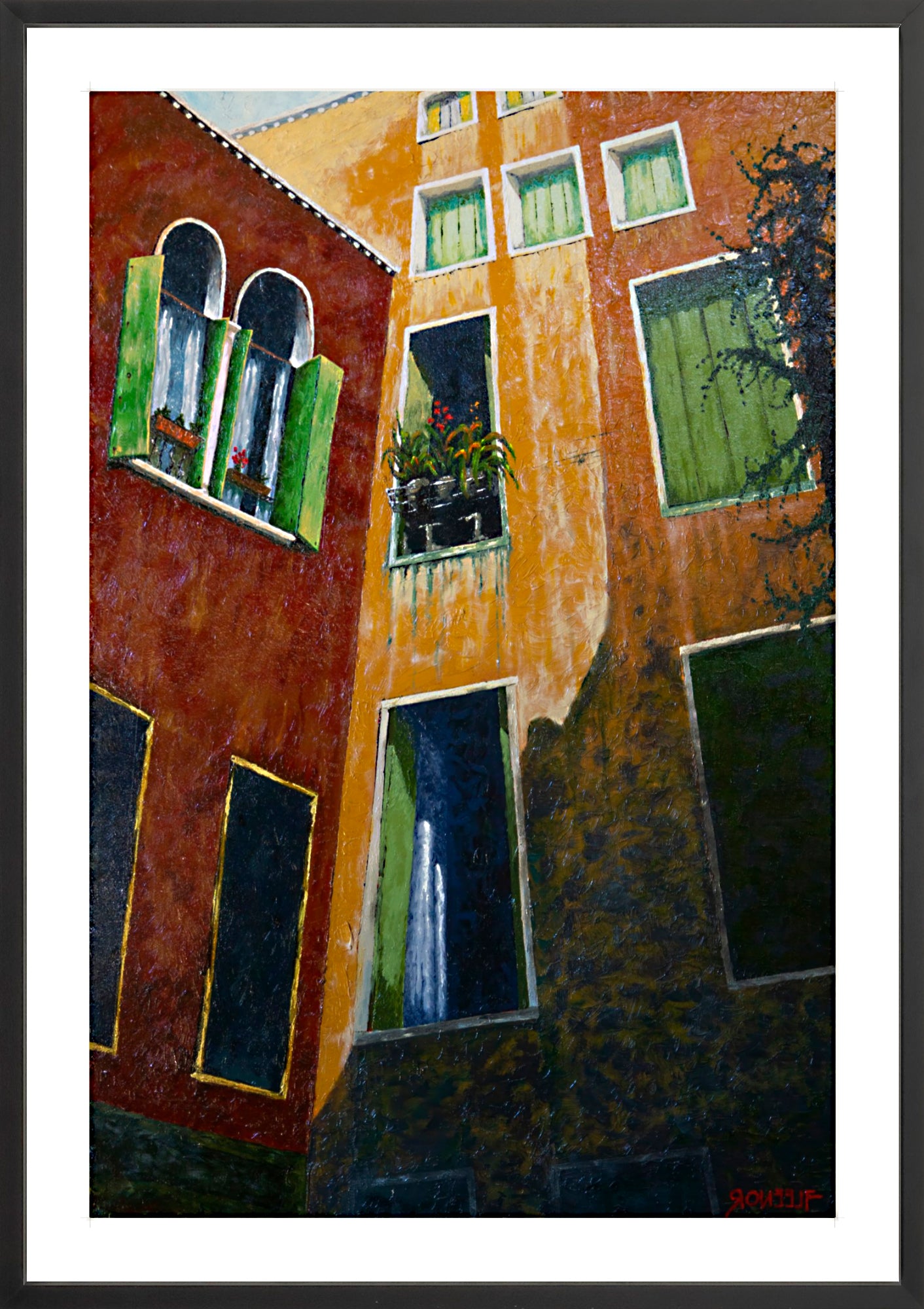 #Framed Print_24x36"_Black