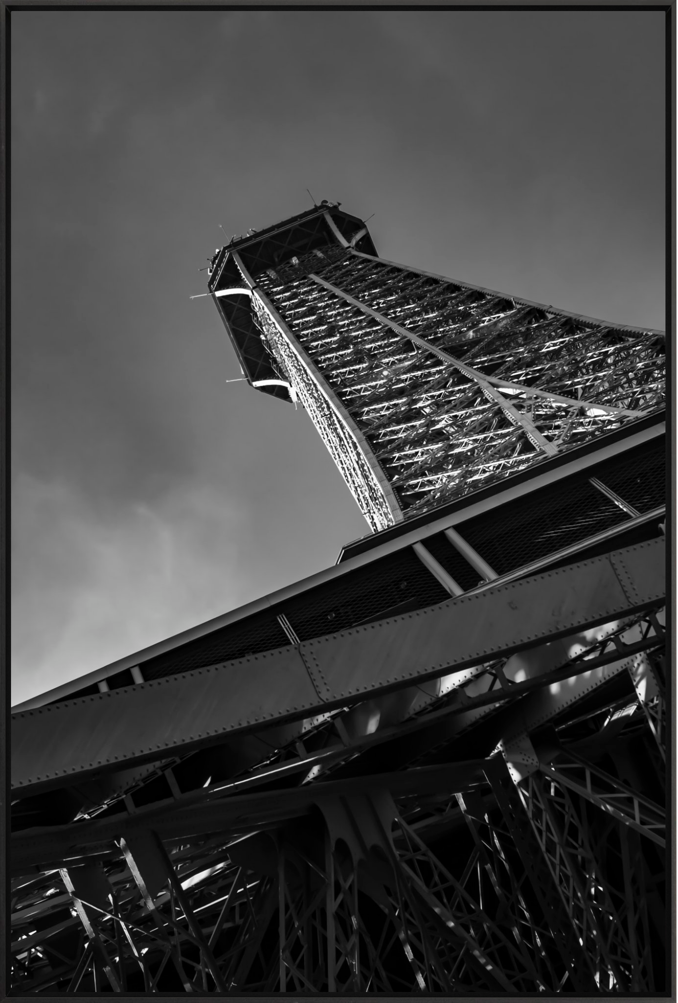 #Framed Canvas_30x45"_Black