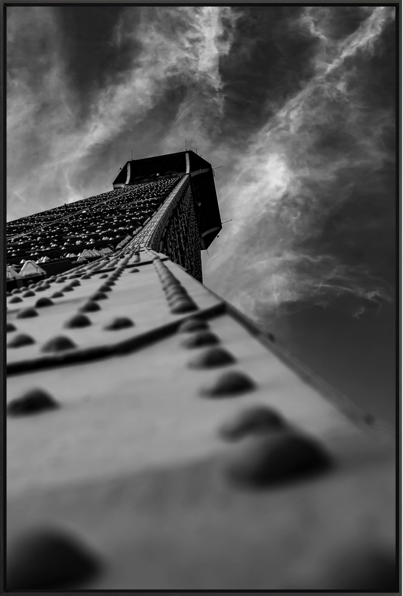#Framed Canvas_40x60"_Black
