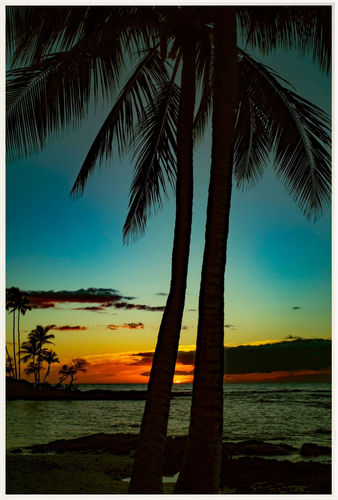 #Framed Canvas_40x60"_White