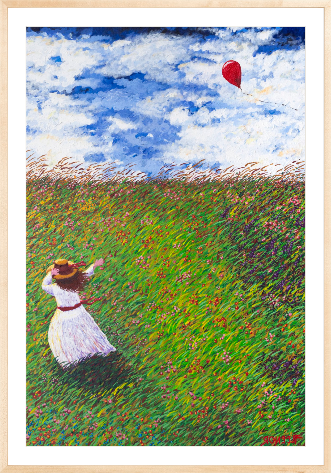 #Framed Print_30x45"_Natural