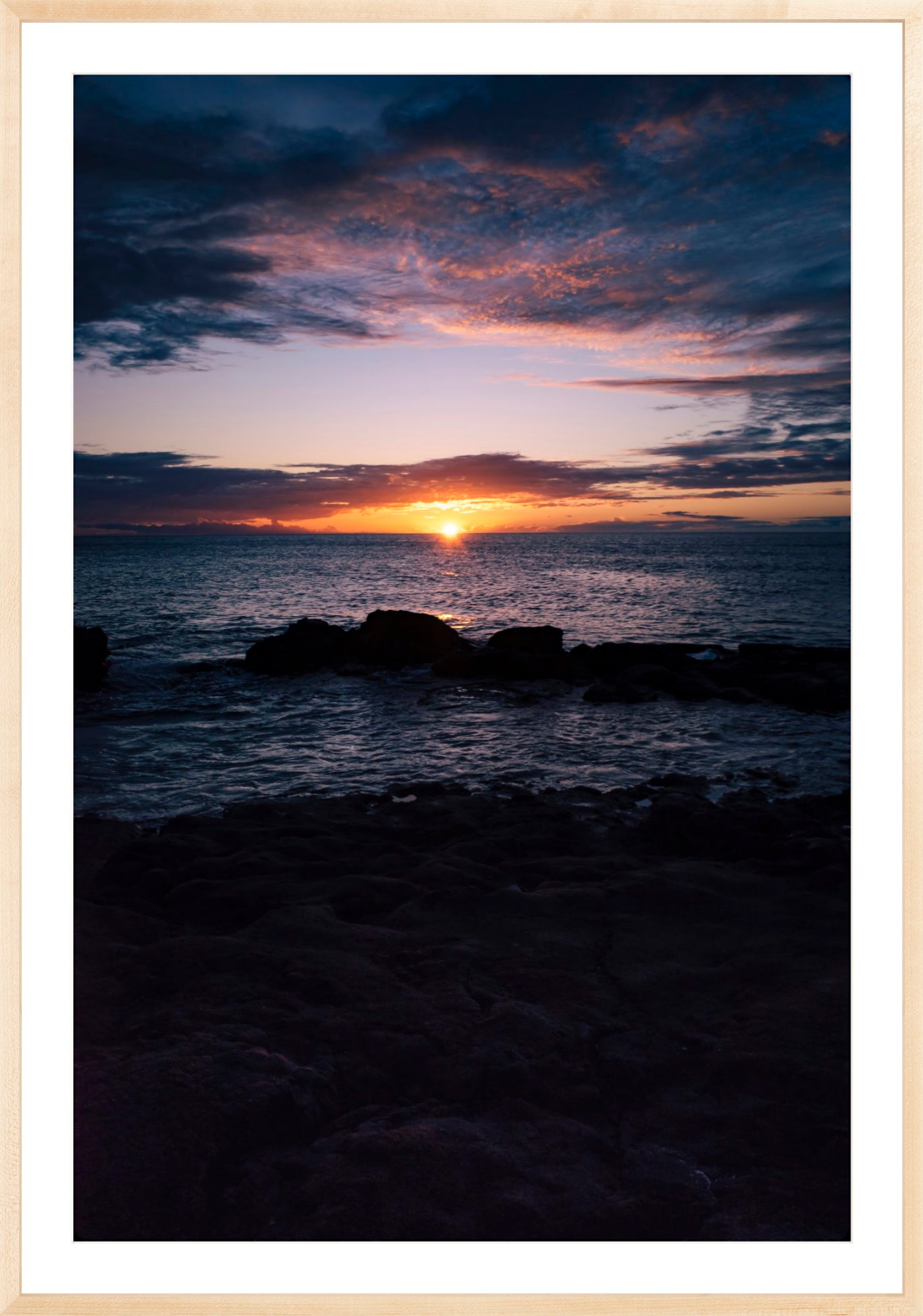 #Framed Print_30x45"_Natural
