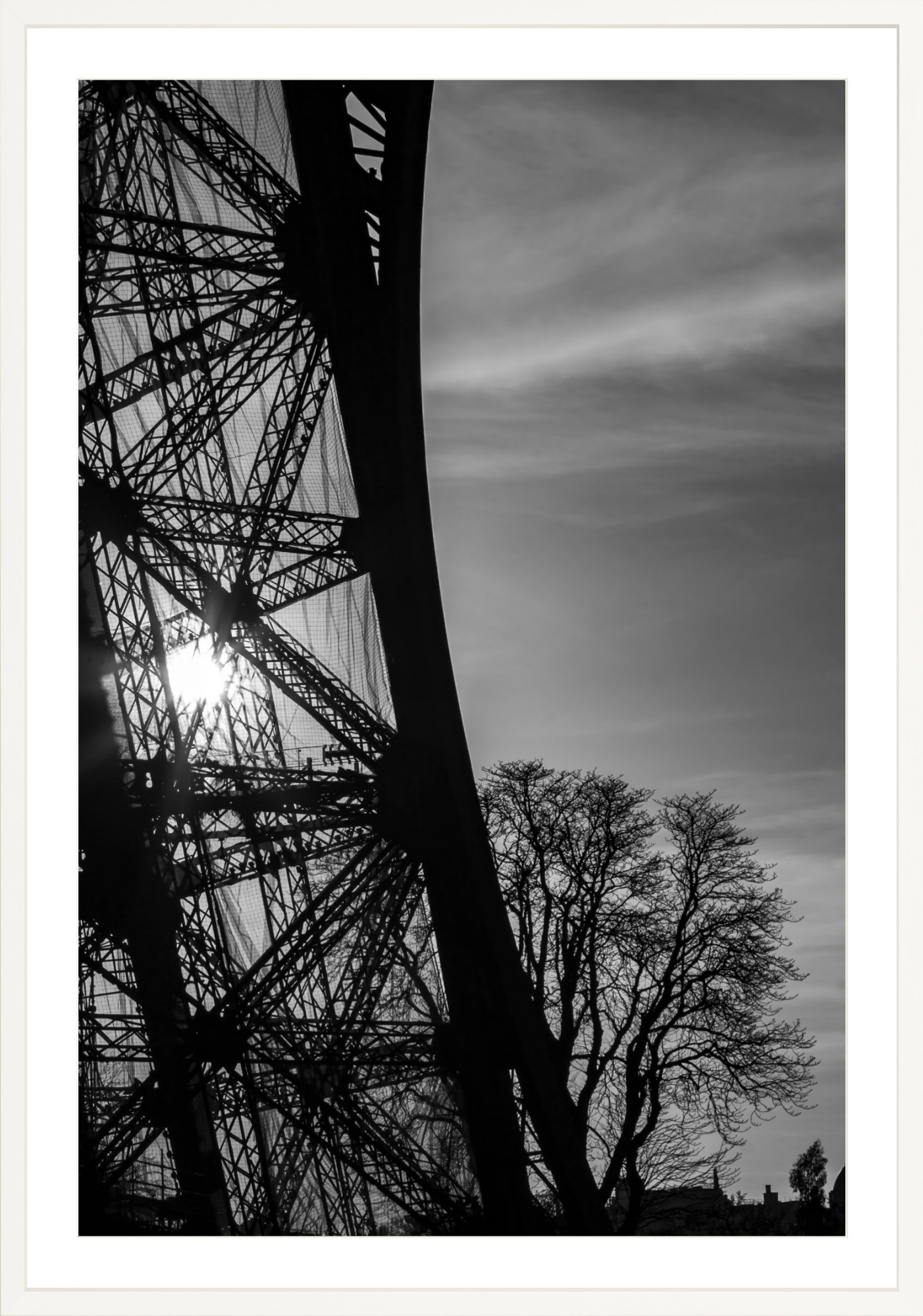 #Framed Print_40x60"_White