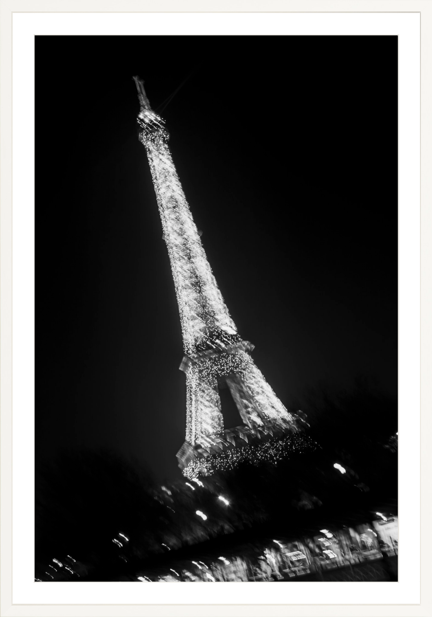 #Framed Print_30x45"_White