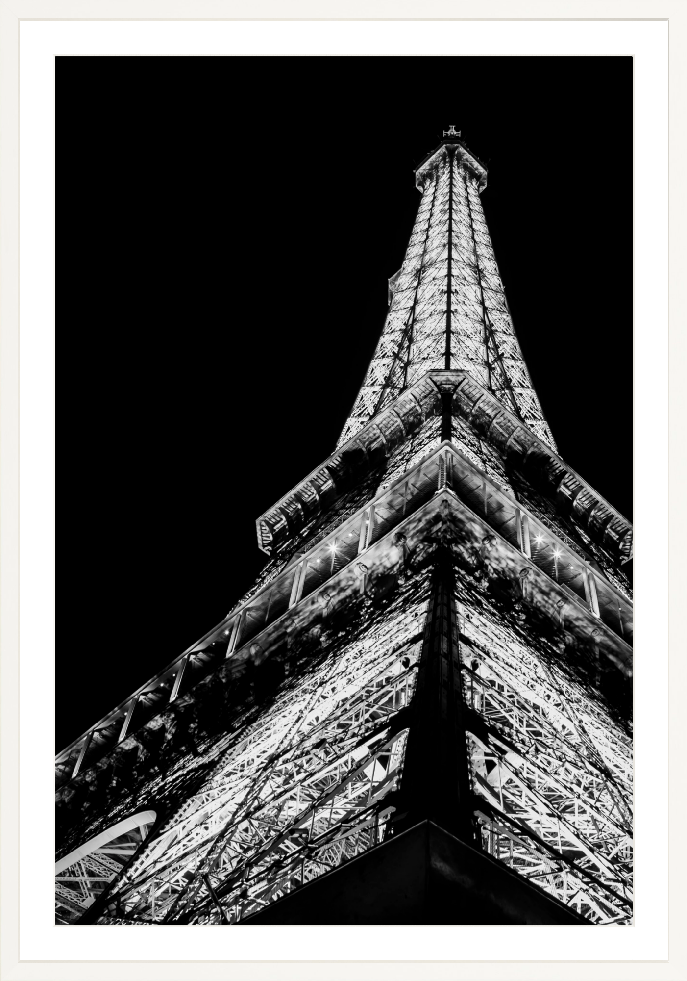 #Framed Print_40x60"_White