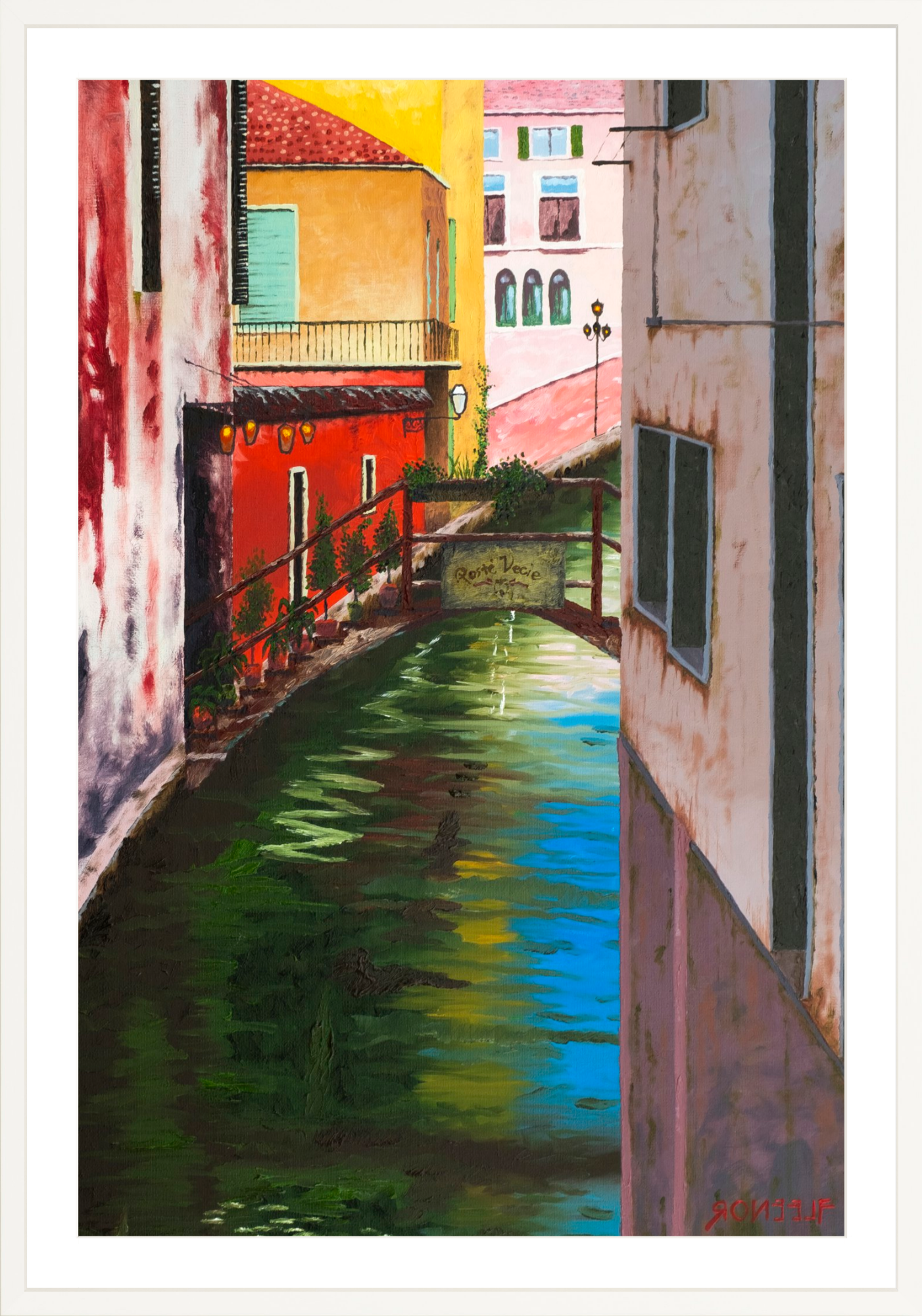 #Framed Print_30x45"_White