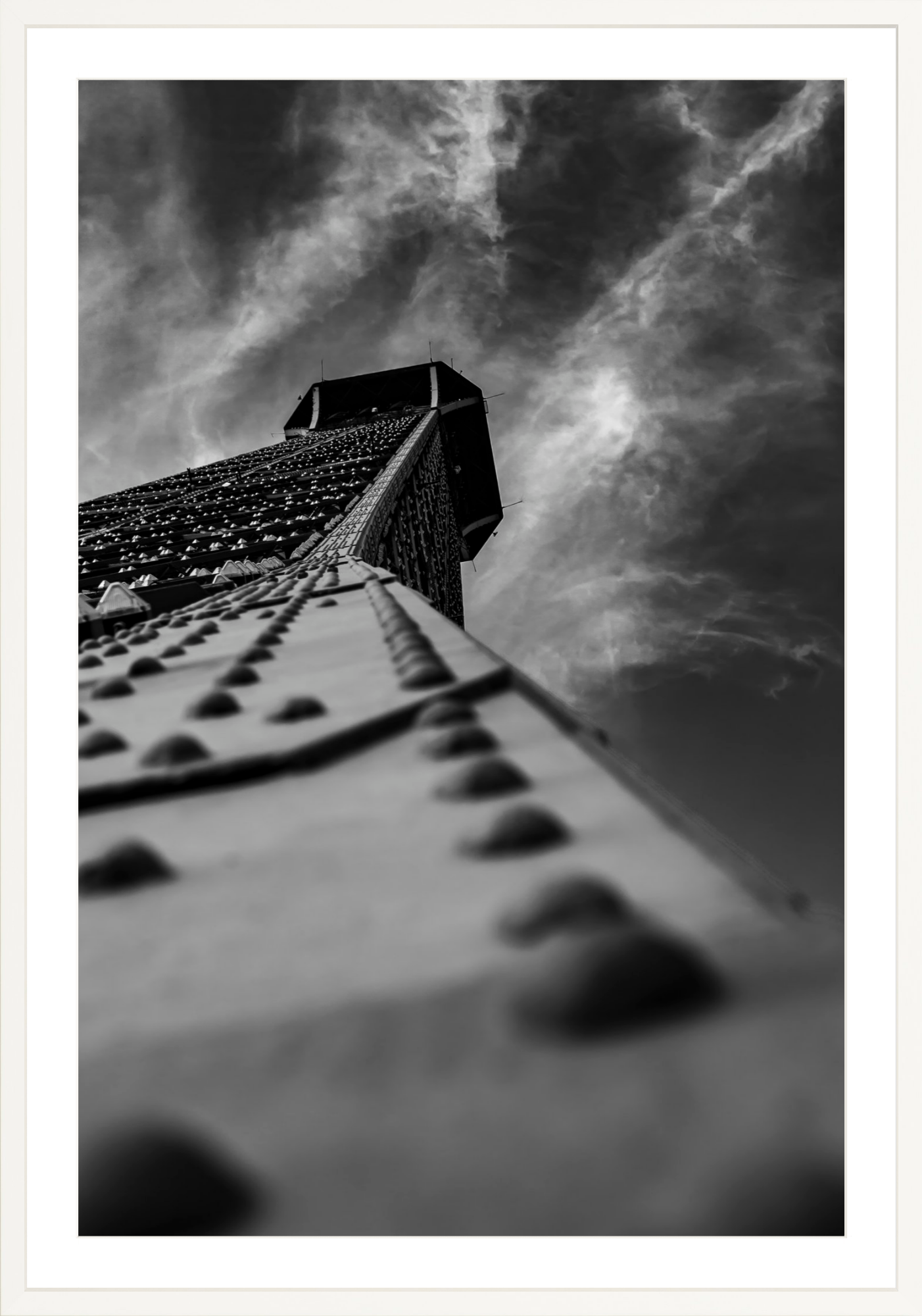 #Framed Print_40x60"_White