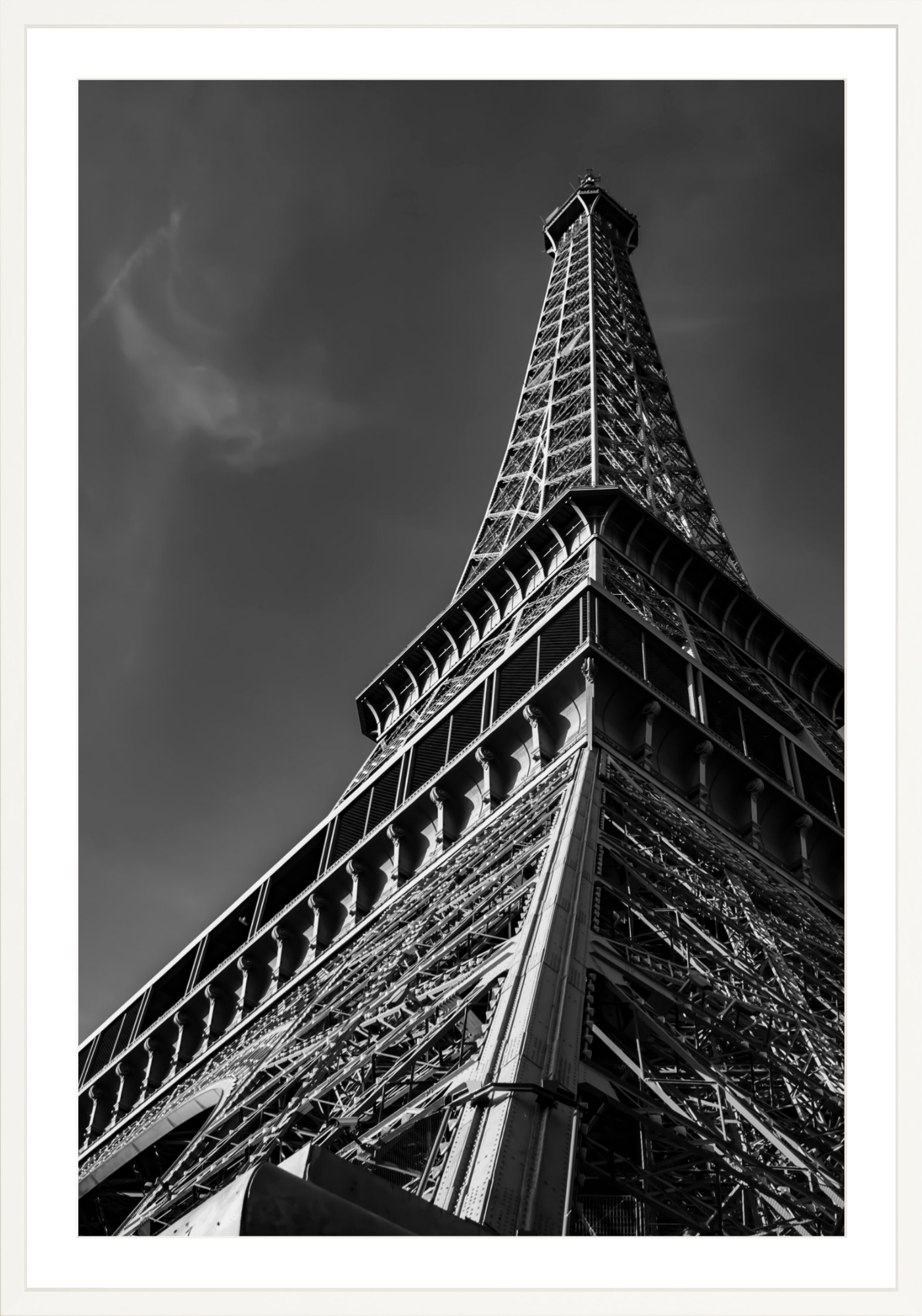 #Framed Print_40x60"_White