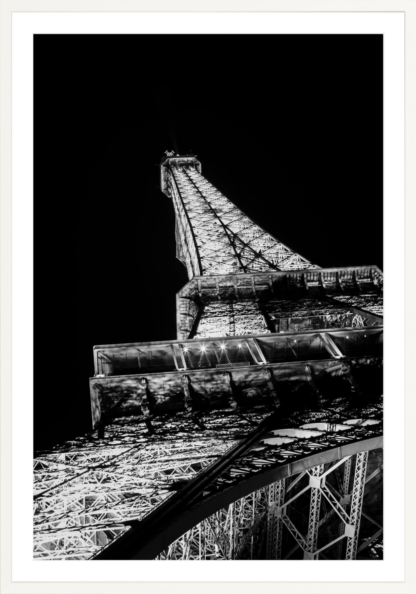 #Framed Print_40x60"_White