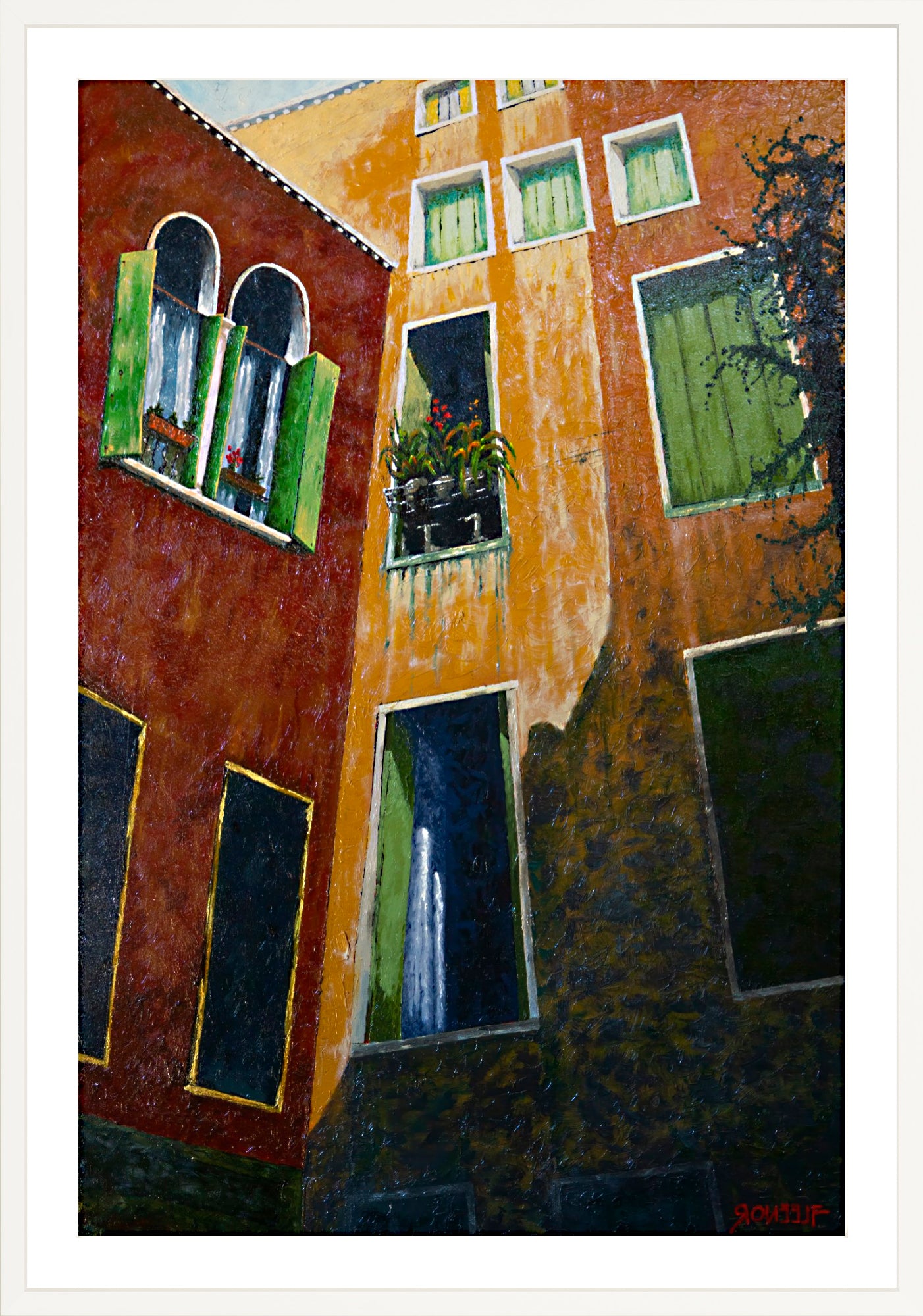 #Framed Print_40x60"_White