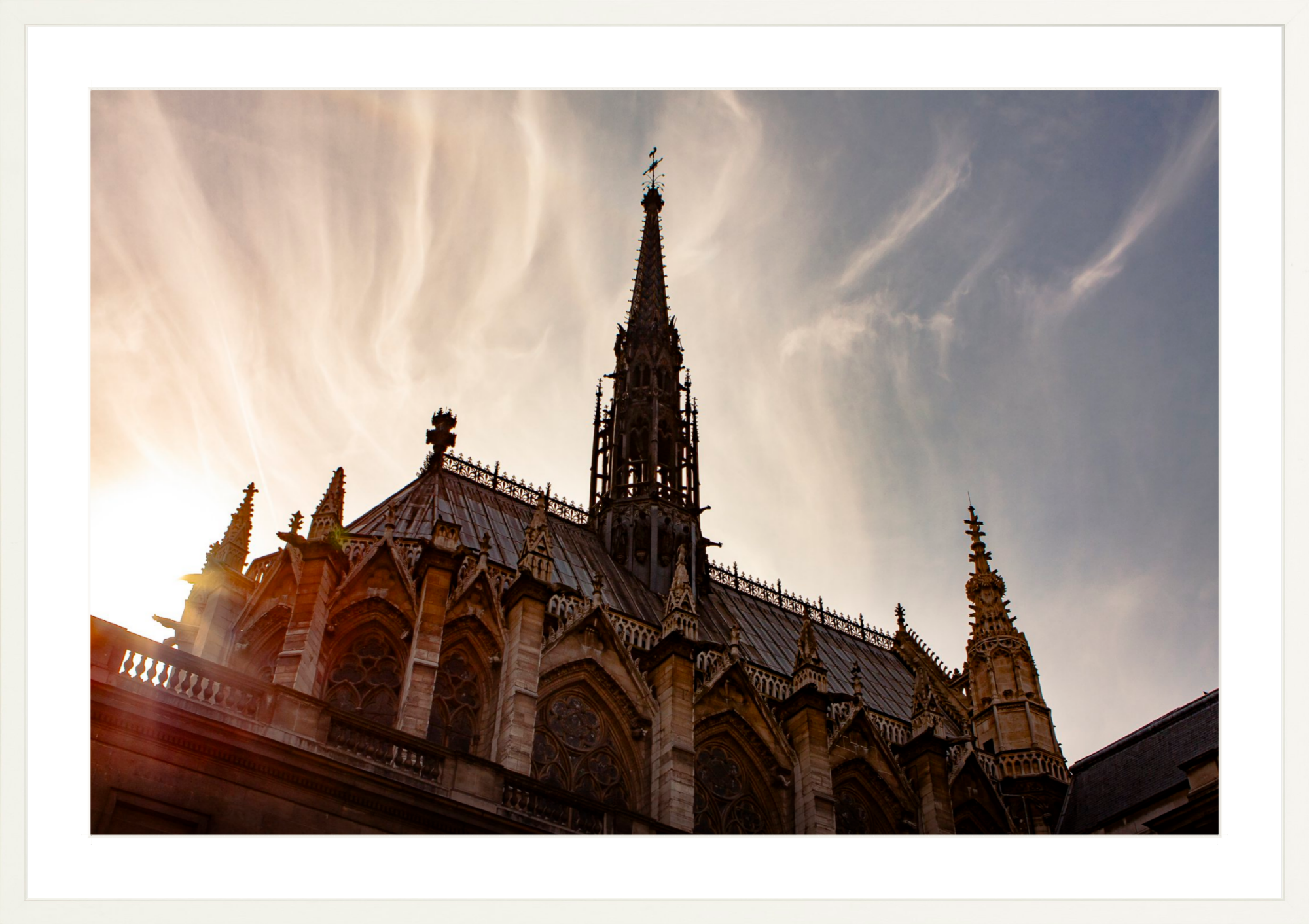 #Framed Print_36x24"_White