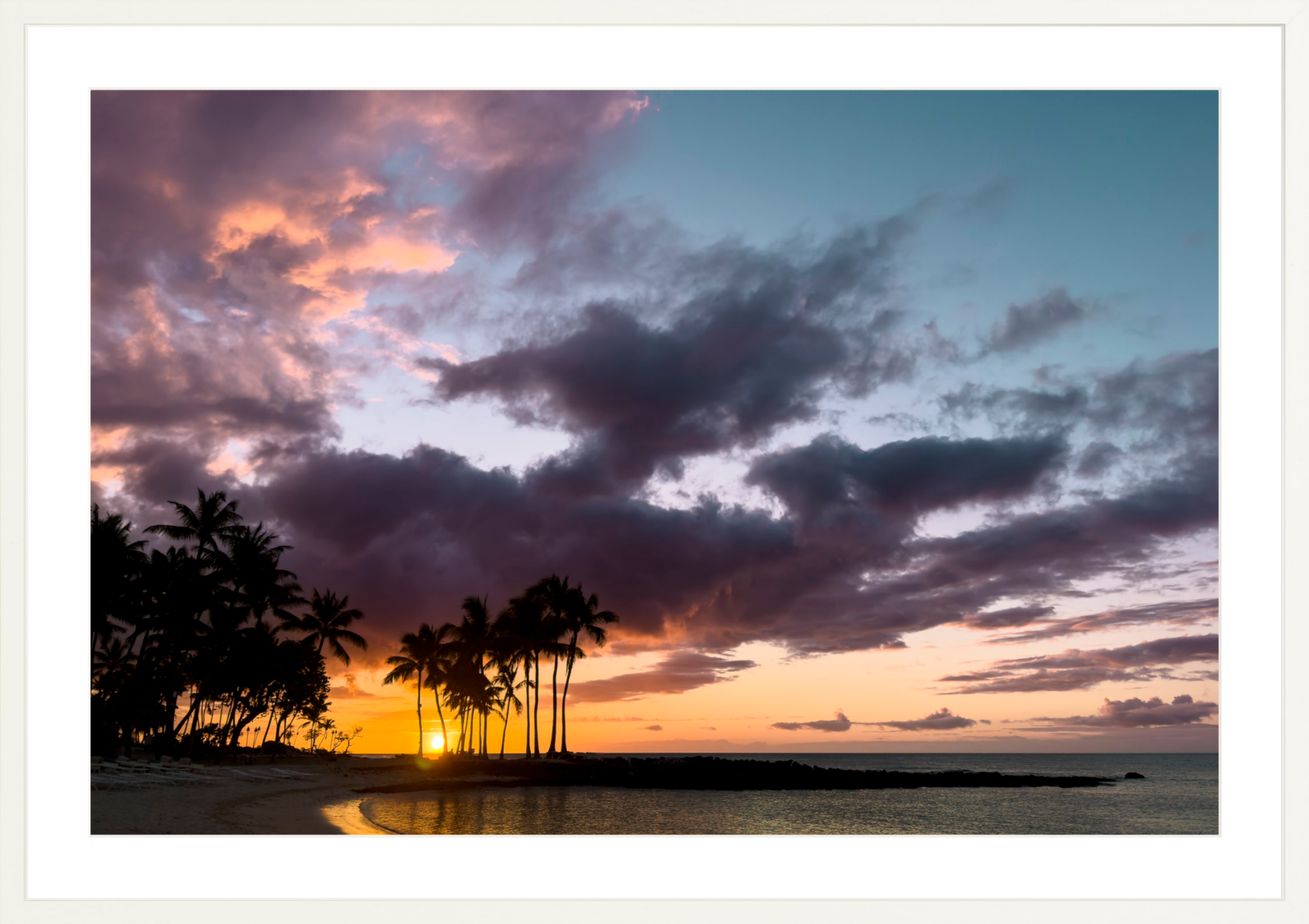 #Framed Print_36x24"_White