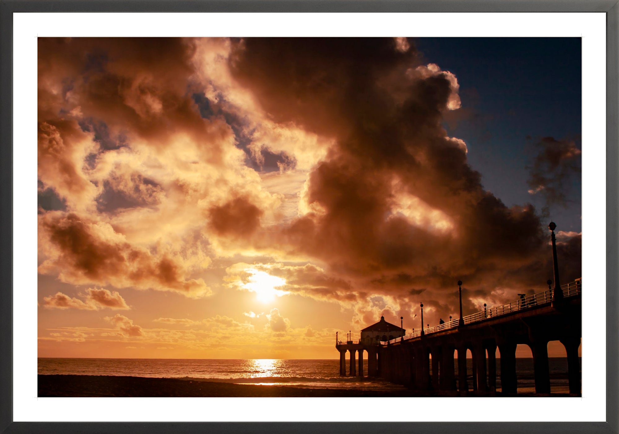 #Framed Print_60x40"_Black
