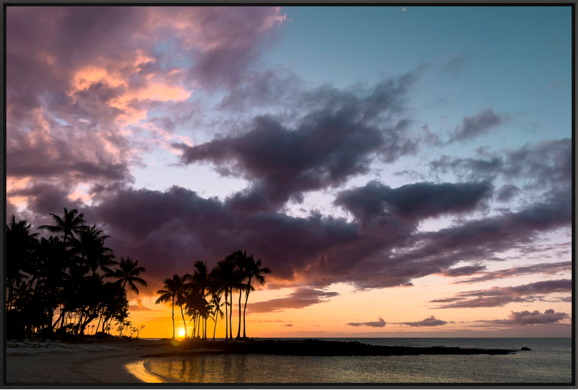 #Framed Canvas_45x30”_Black