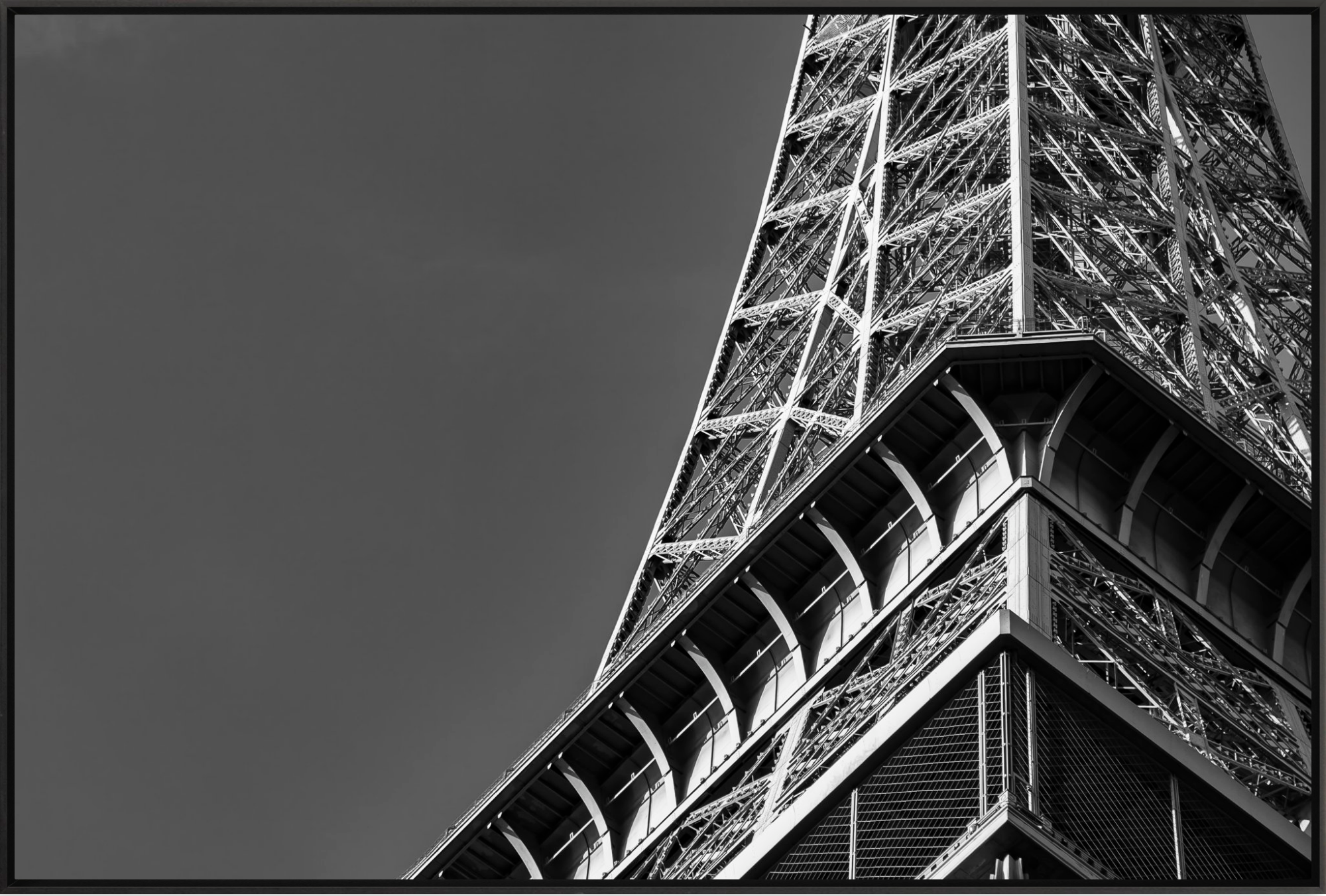 #Framed Canvas_45x30”_Black