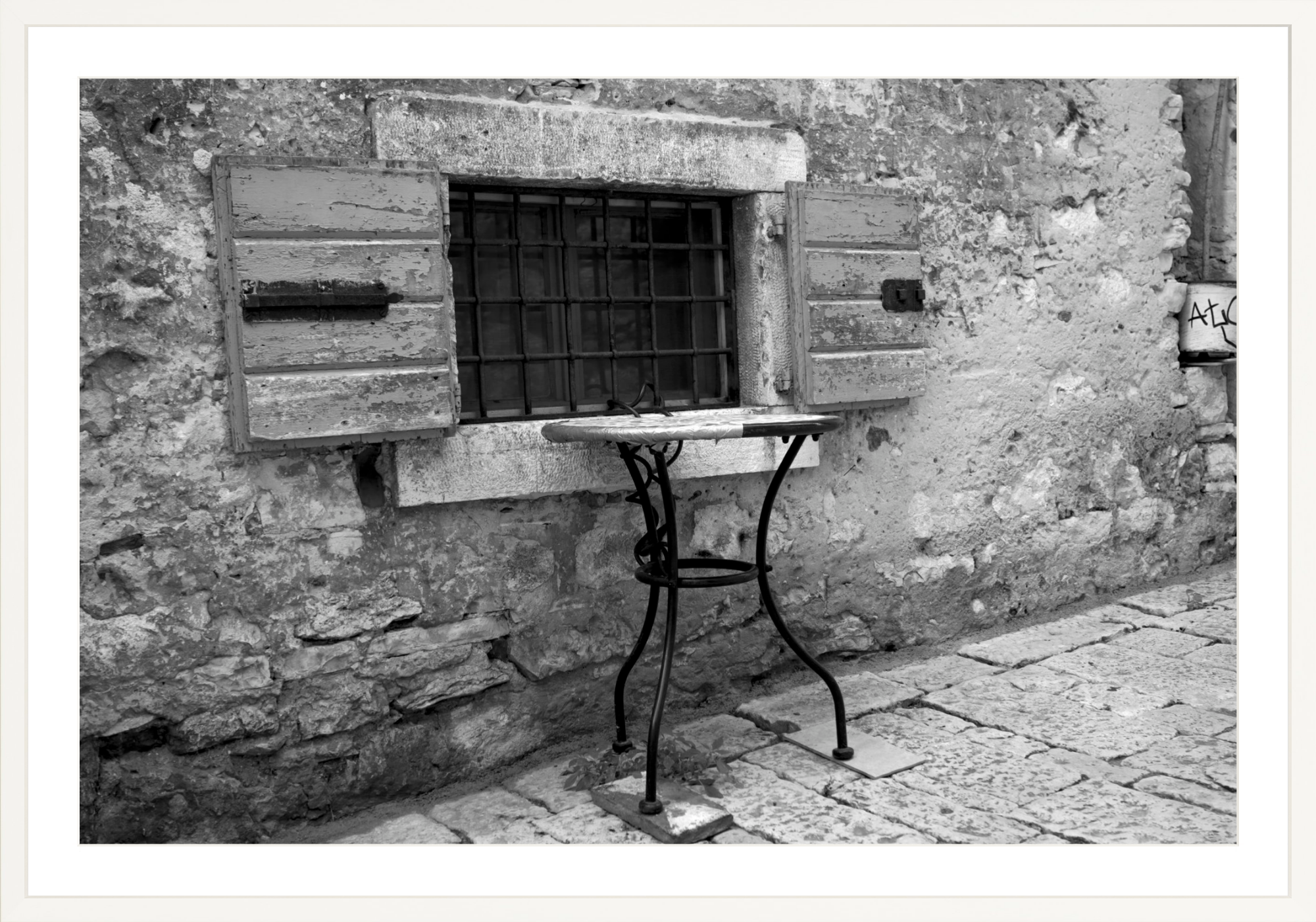 #Framed Print_45x30"_White