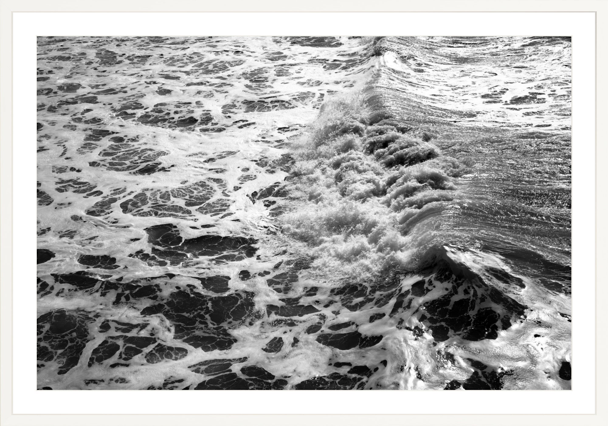 #Framed Print_60x40"_White