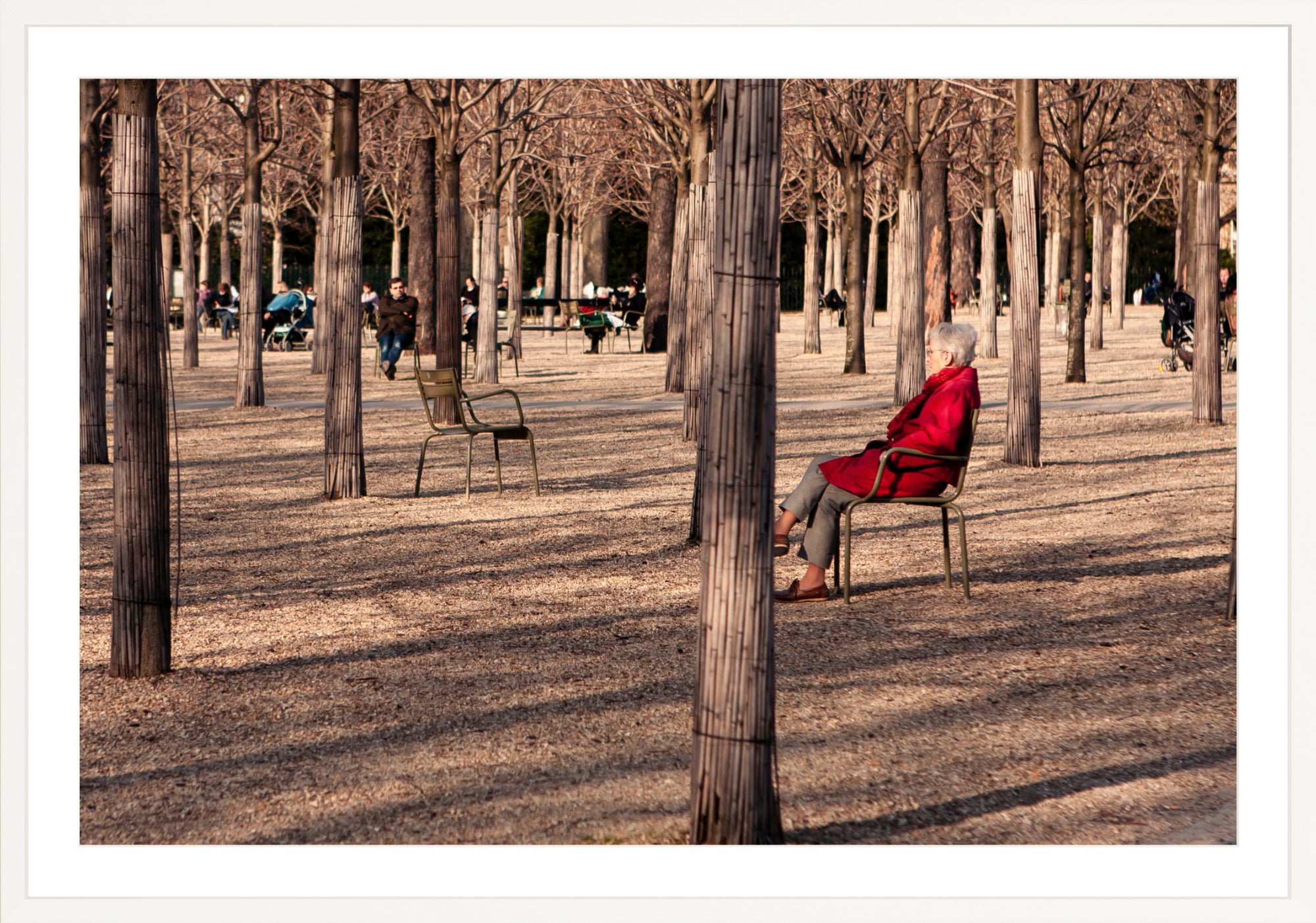 #Framed Print_45x30"_White