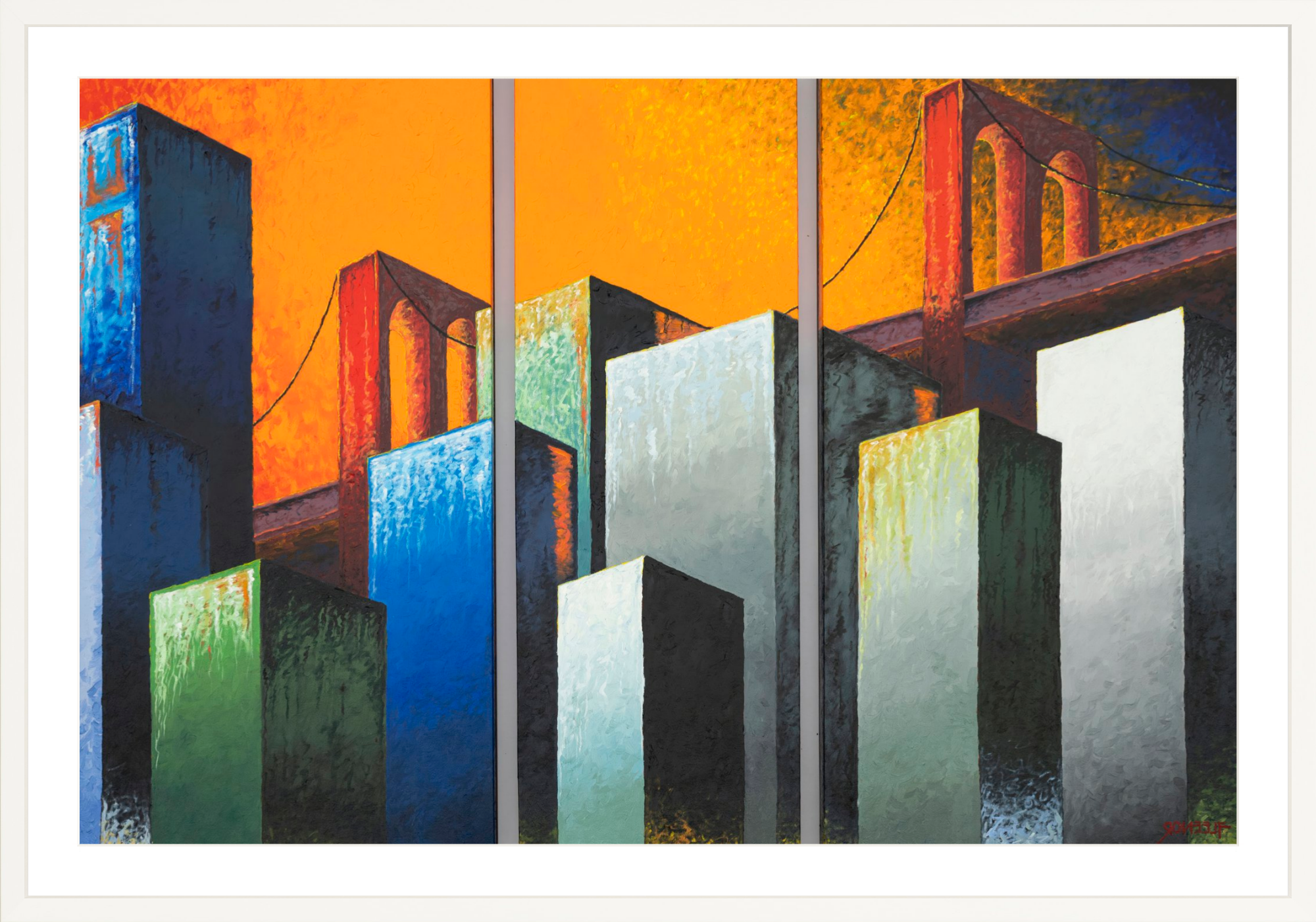#Framed Print_45x30”_White