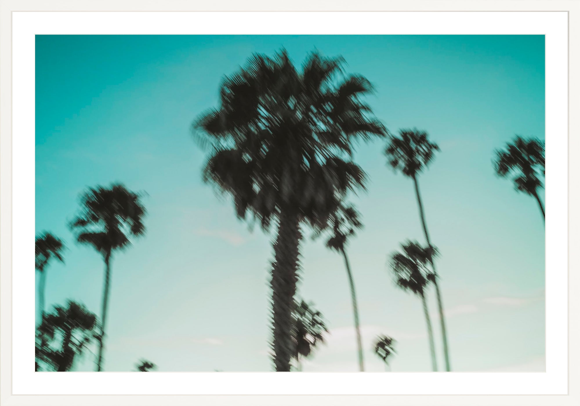 #Framed Print_45x30"_White