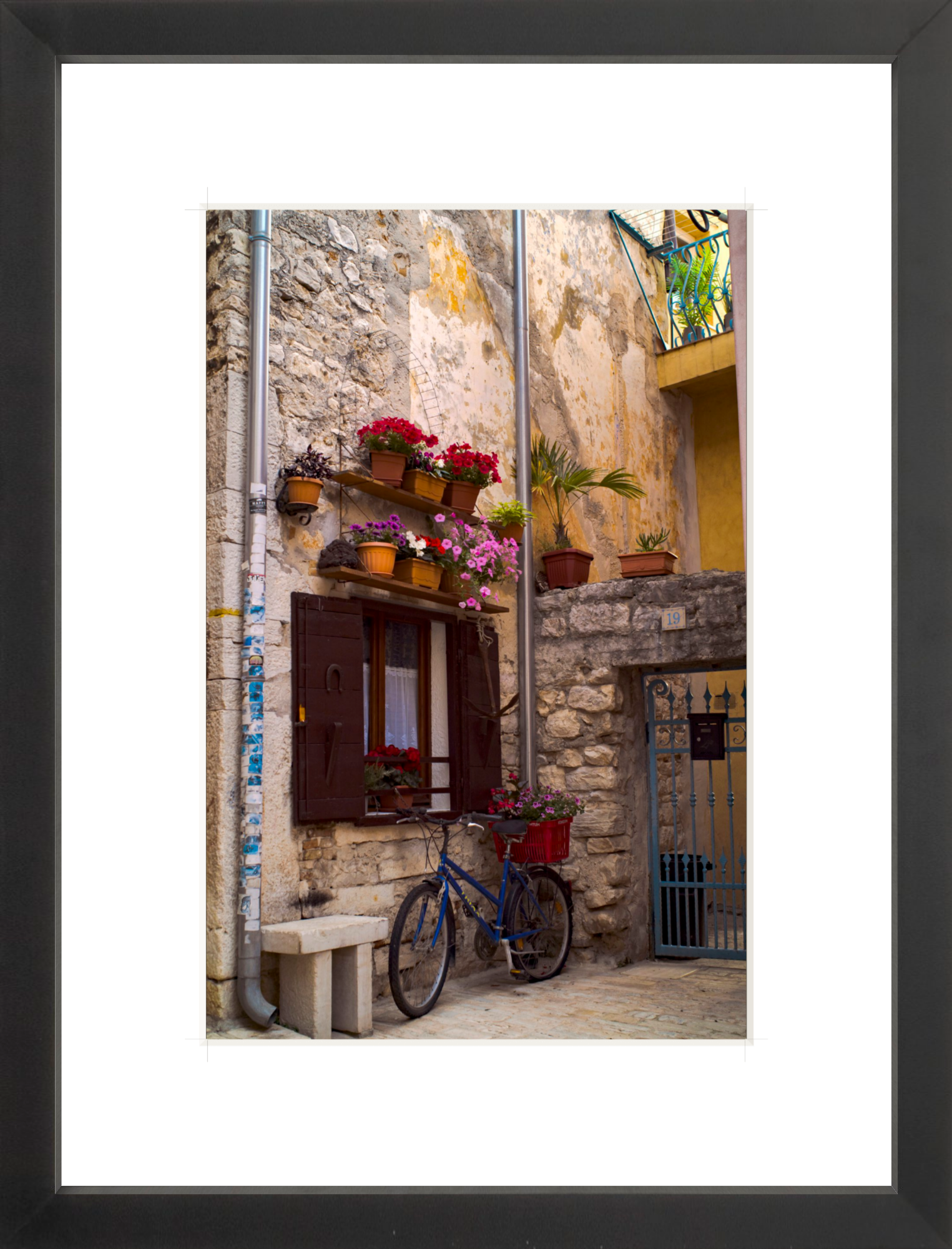 #Framed Print_8x12"_Black