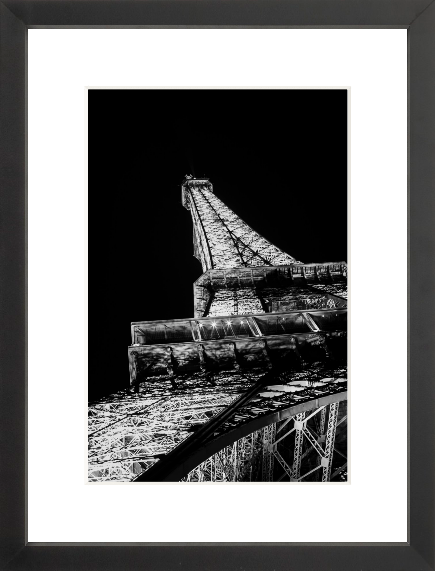 #Framed Print_8x12"_Black