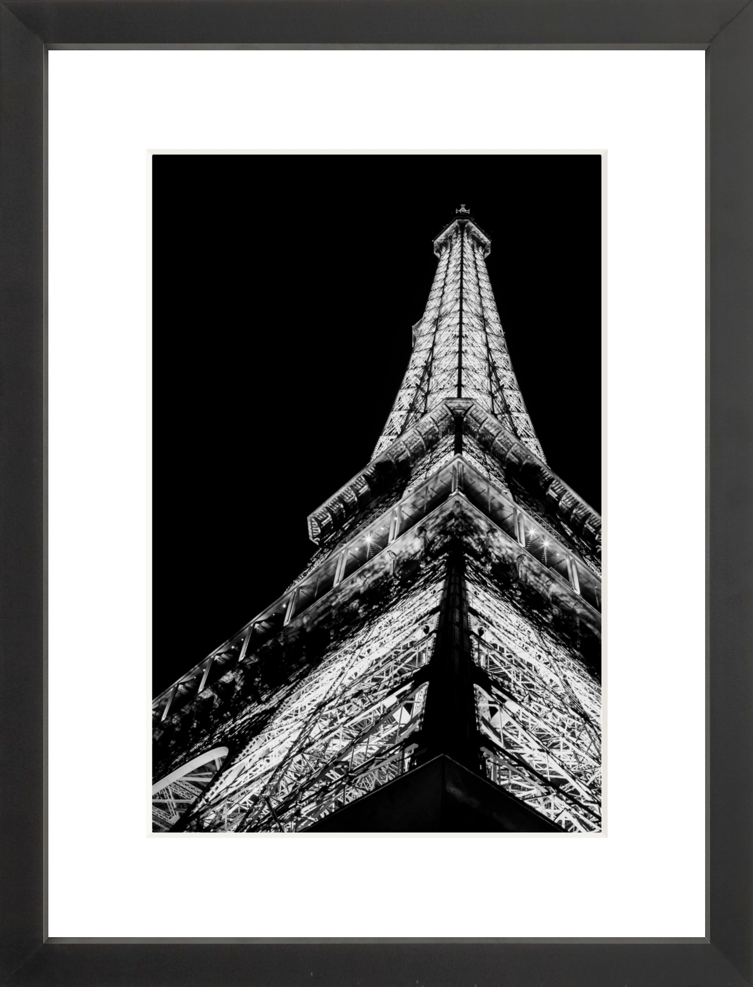 #Framed Print_8x12"_Black