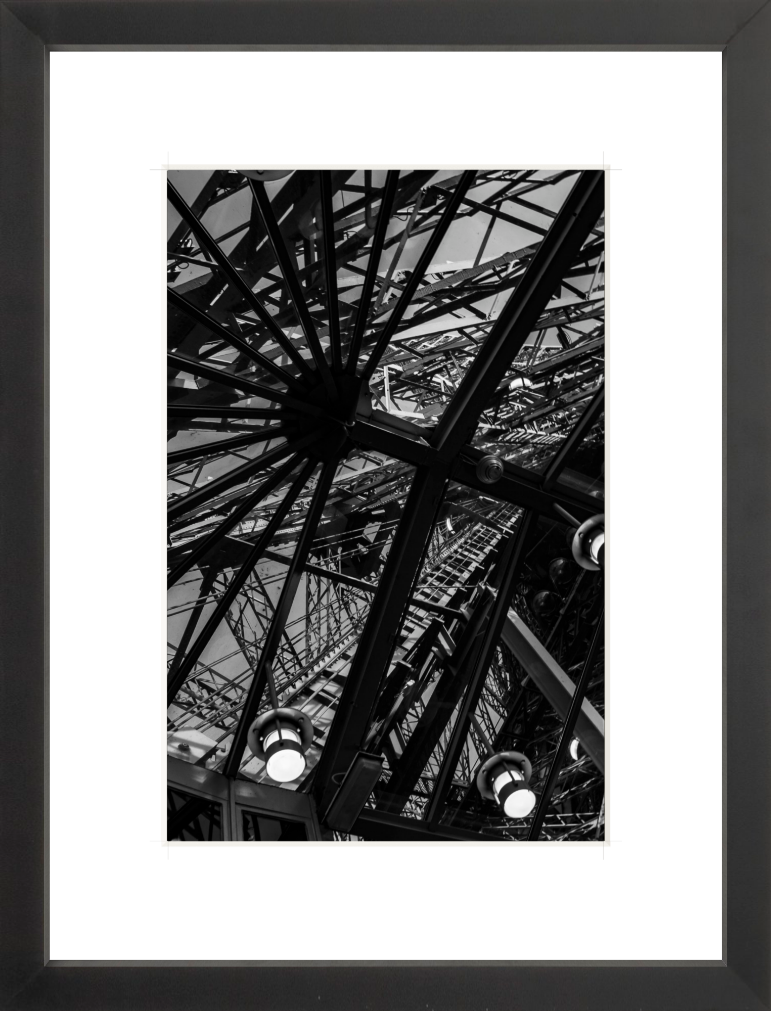 #Framed Print_8x12"_Black