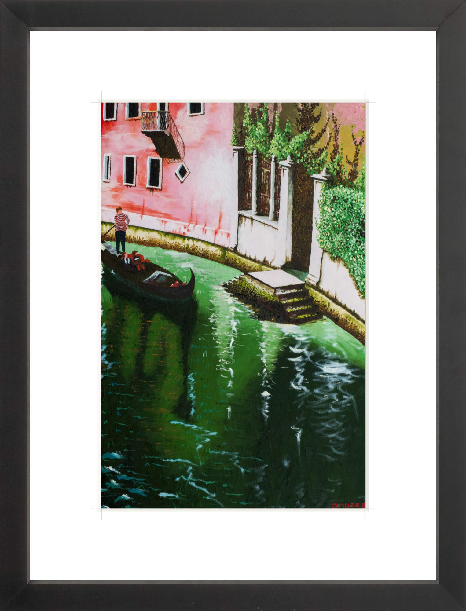 #Framed Print_8x12"_Black